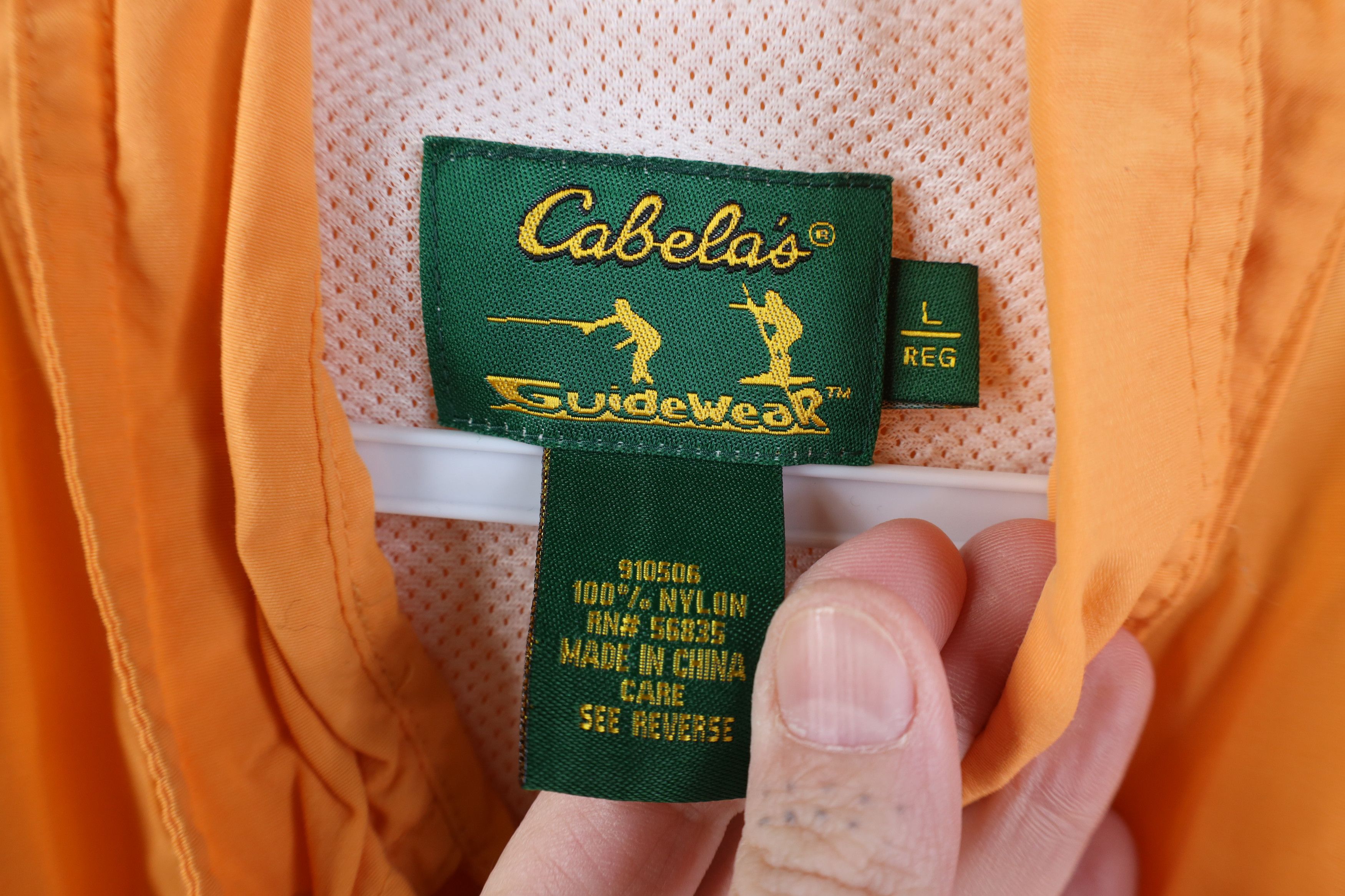 Cabelas Vintage Cabelas Guidewear Safari Bush Trekking Button Shirt Size L / US 10 / IT 46 - 10 Thumbnail