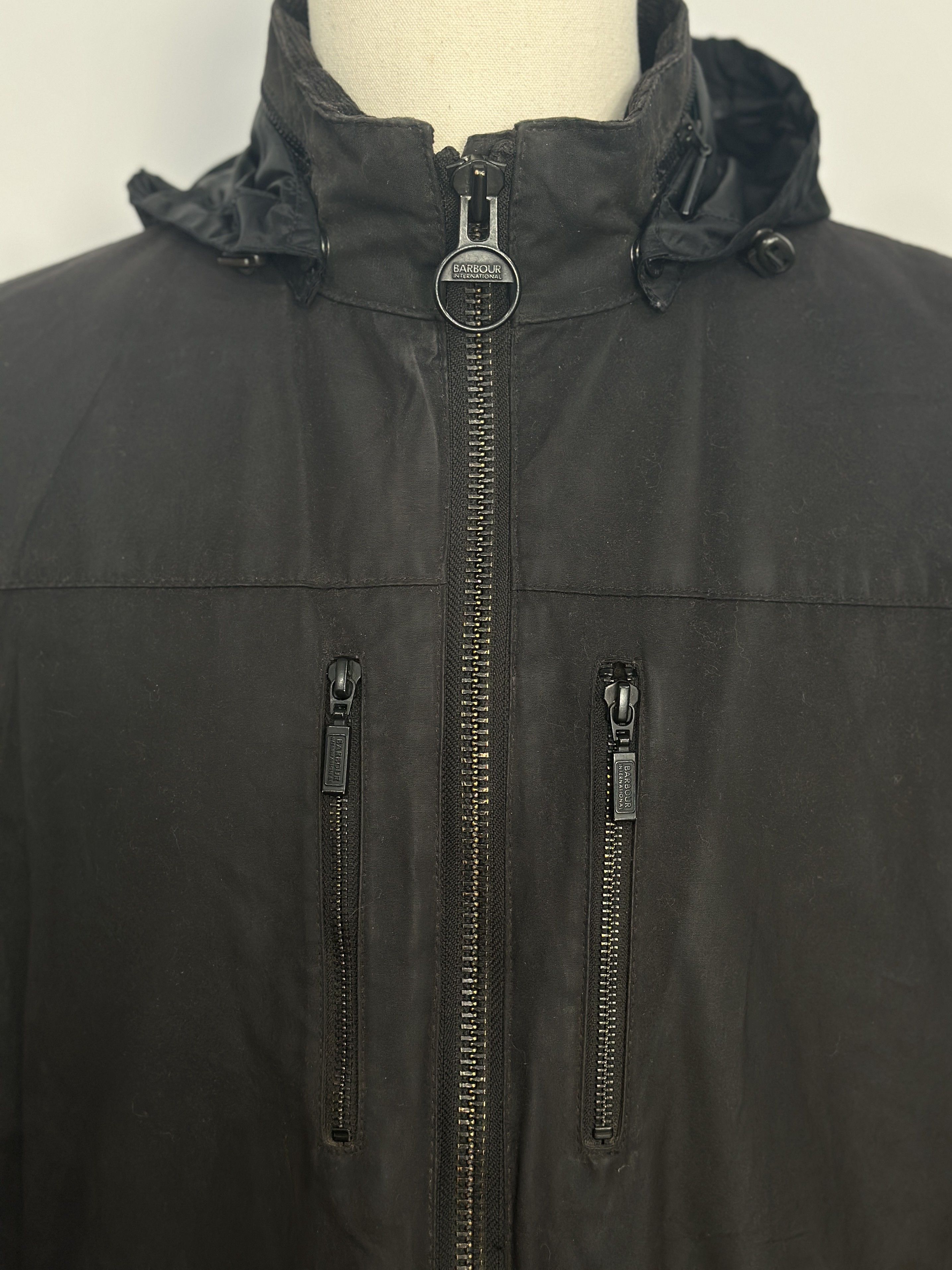 Barbour BARBOUR B.Intl Chaser WAX Hooded Jacket Size M British Style Size US M / EU 48-50 / 2 - 4 Thumbnail