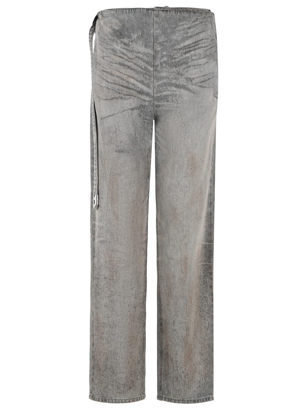 Diesel DIESEL 'D-Thalira' Grey Cotton Blend Jeans Size 26" / US 2 / IT 38 - 1 Thumbnail