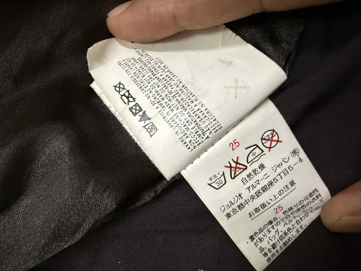 Armani Armani Jeans Men’s Polyurethane Knit Colar Wax Bomber Jacket Size US M / EU 48-50 / 2 - 12 Thumbnail