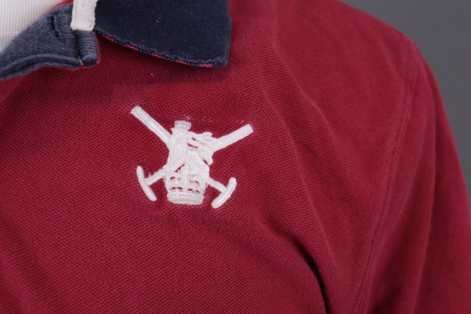 Designer Hackett London Tailored Fit Red Polo Shirt Size M Size US M / EU 48-50 / 2 - 4 Thumbnail
