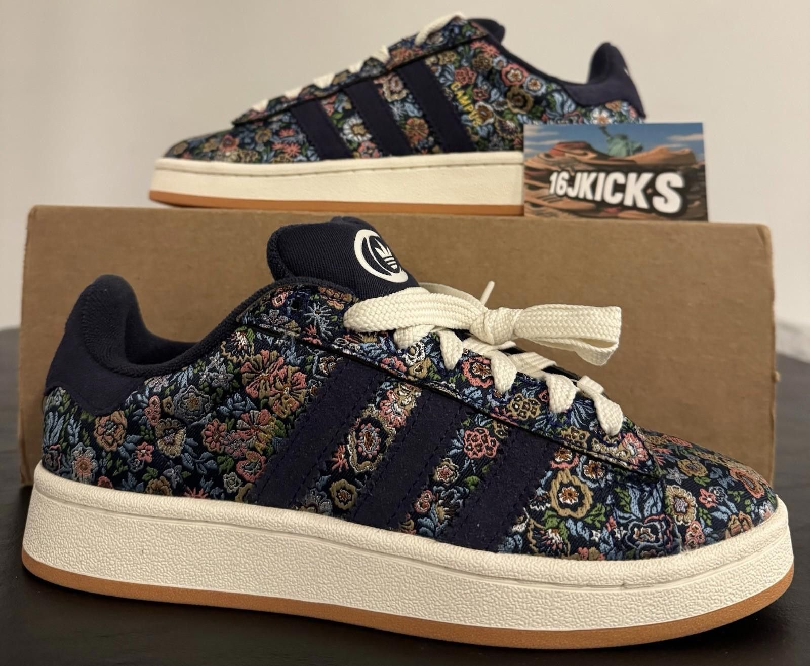 Adidas Adidas x Liberty London Campus Originals 00s Big Kids Size 6 Size US 6 / EU 39 - 1 Thumbnail