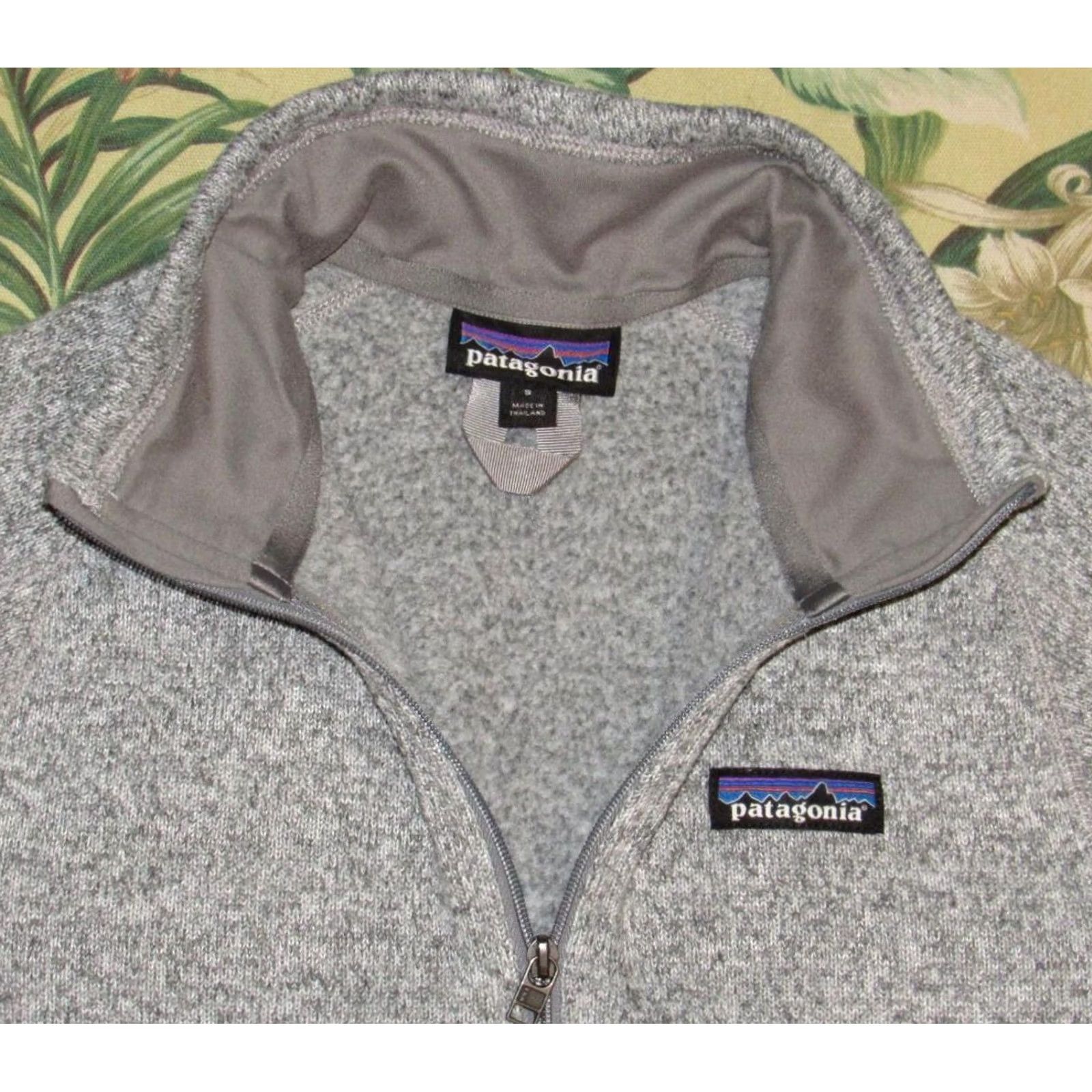 Patagonia PATAGONIA Grey 1/4 Zip Better Sweater Fleece Jacket Small Womens Size S / US 4 / IT 40 - 2 Thumbnail