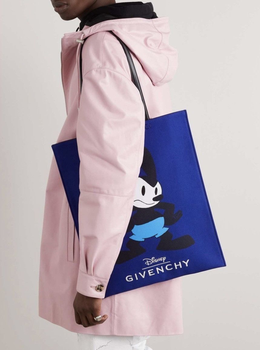 Givenchy Givenchy x Disney Oswald Shopping Bag in Cotton Canvas Size ONE SIZE - 11 Thumbnail