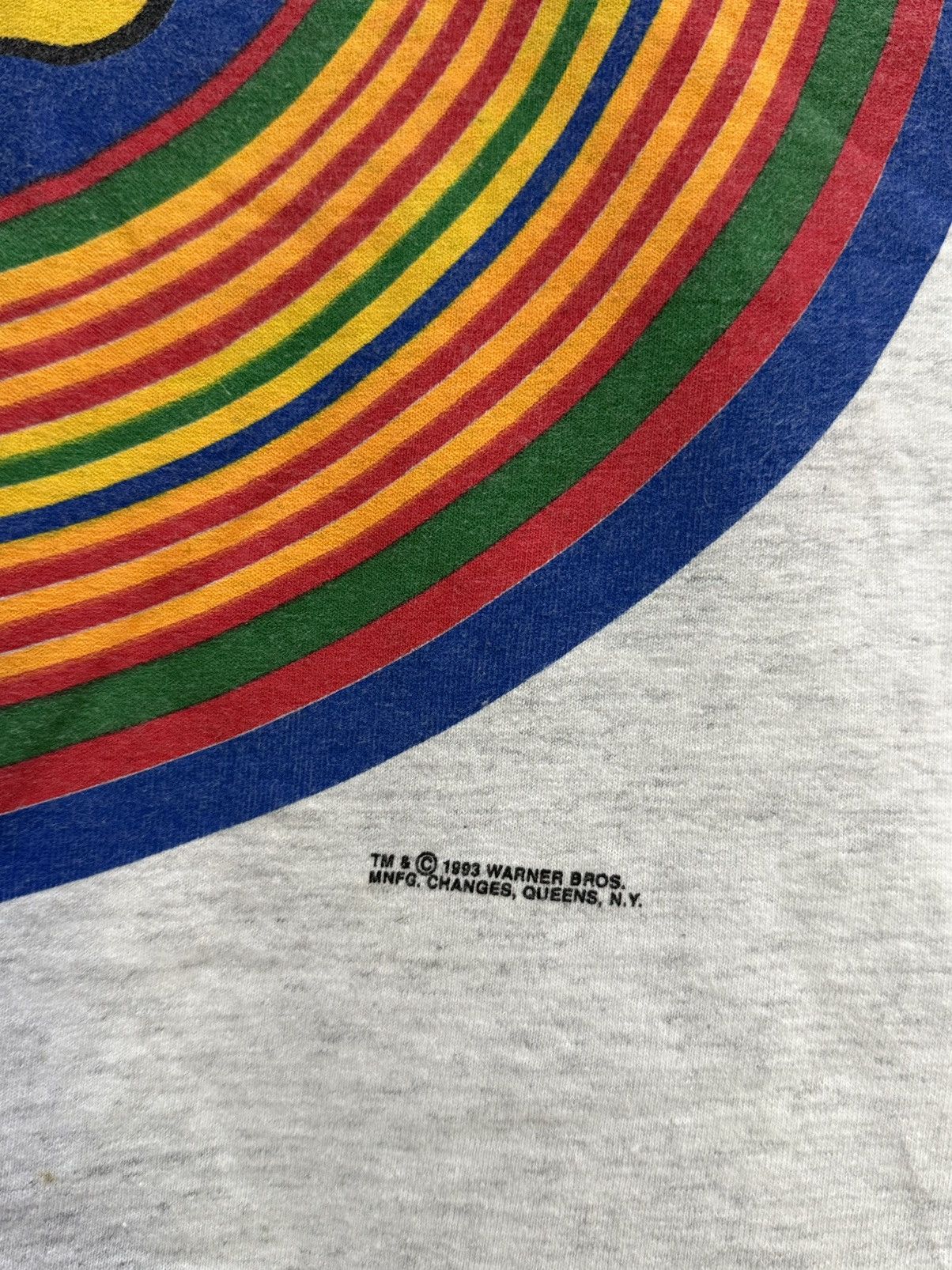 Cartoon Network Vintage 90s Tweety Raibow Backhit Warner Bros Tee Size US L / EU 52-54 / 3 - 4 Thumbnail