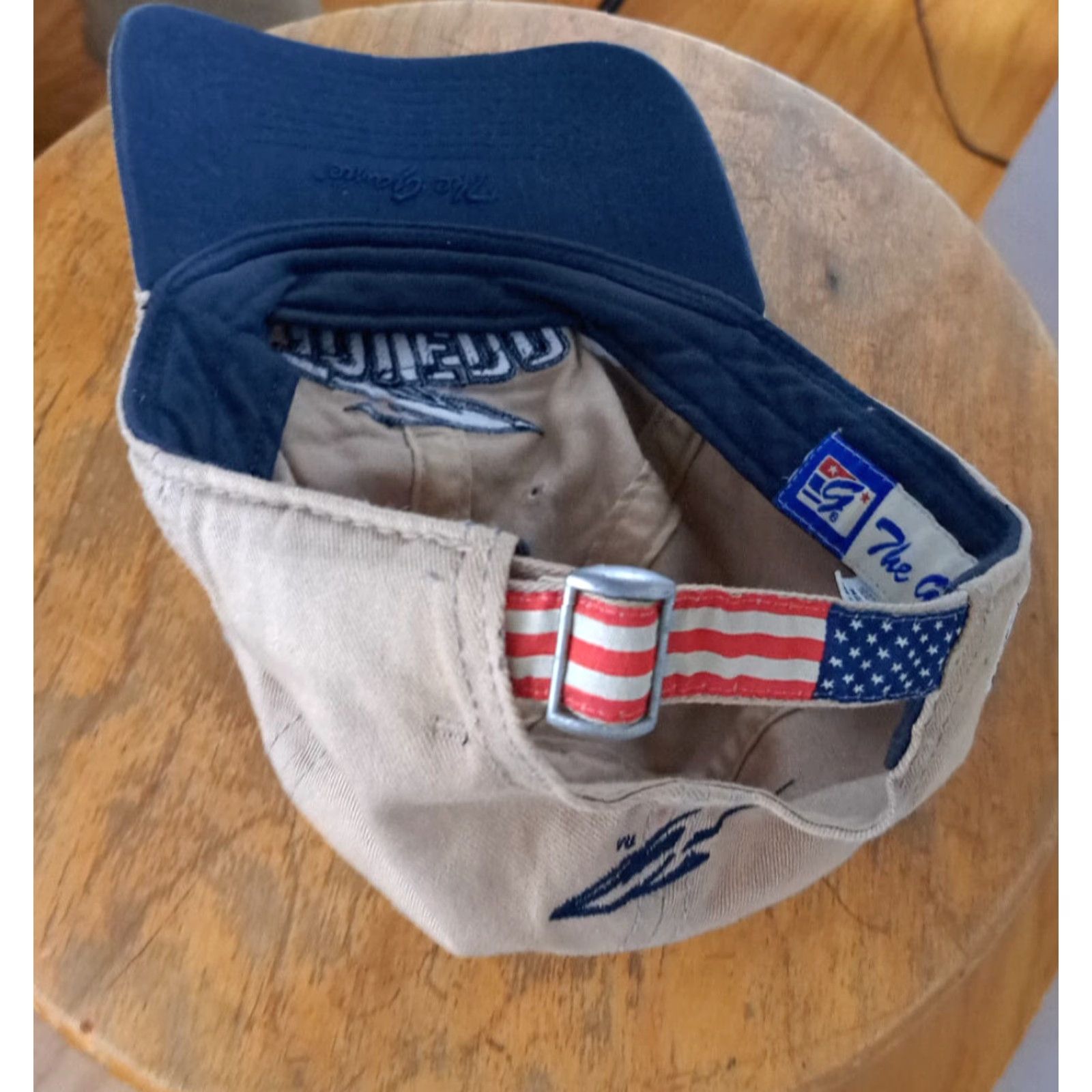 Vintage Toledo University Rockets The Game Adjustable Patriotic Hat Size ONE SIZE - 7 Thumbnail