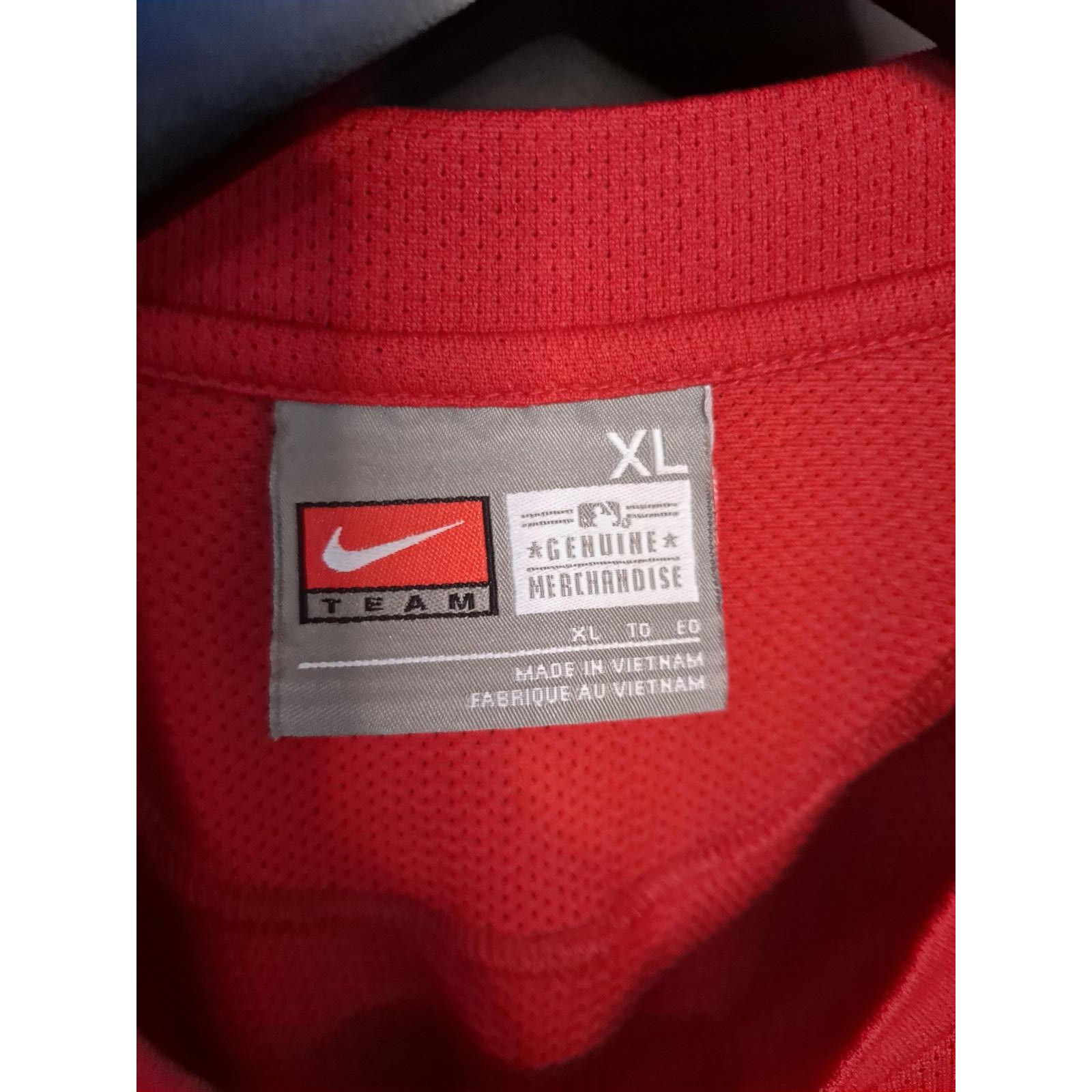 Nike Phillies Nike Red and Blue Shirt Size XL Size US XL / EU 56 / 4 - 5 Thumbnail