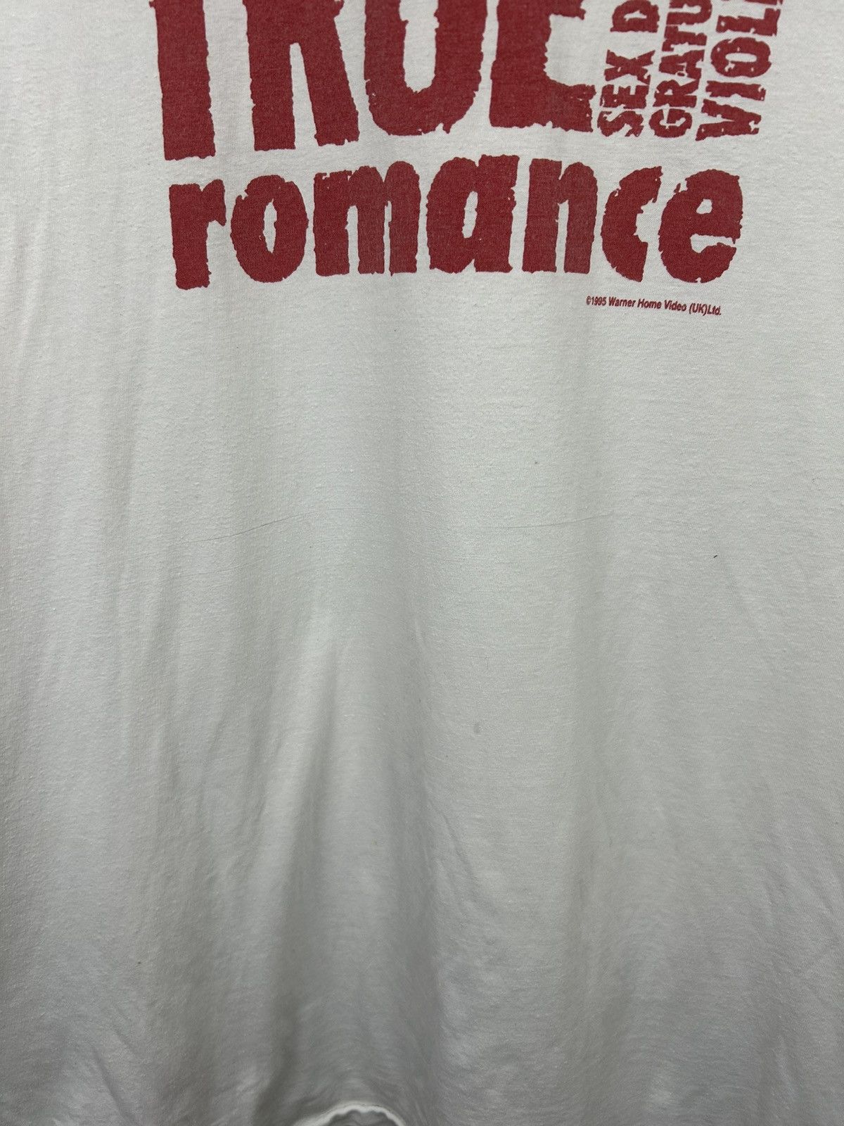 Vintage Vintage 90s True Romance 1995 Sex Grugs Movie T shirt Size US XL / EU 56 / 4 - 16 Thumbnail