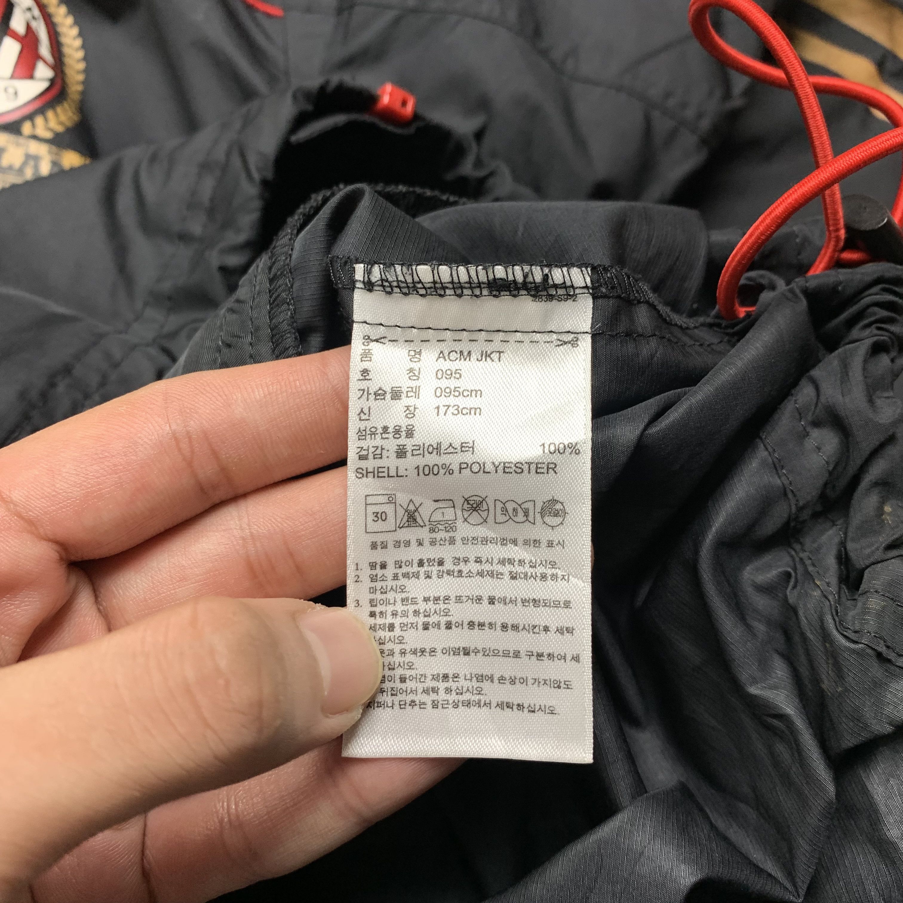Adidas Adidas AC Milan Y2K Gorpcore Windbreaker Jacket Size US M / EU 48-50 / 2 - 12 Thumbnail
