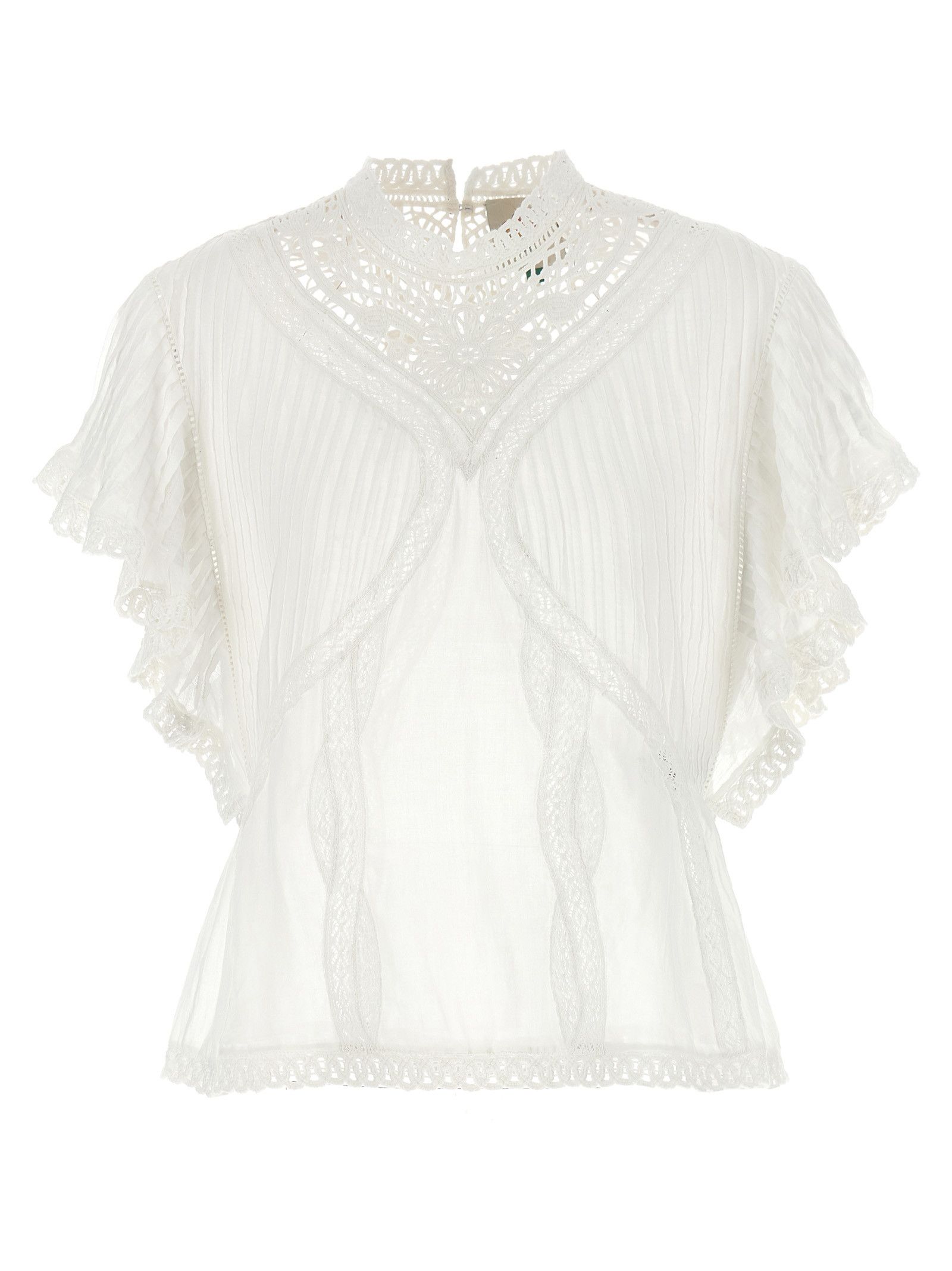 Farm Rio Openwork detail blouse Size XS / US 0-2 / IT 36-38 - 1 Thumbnail