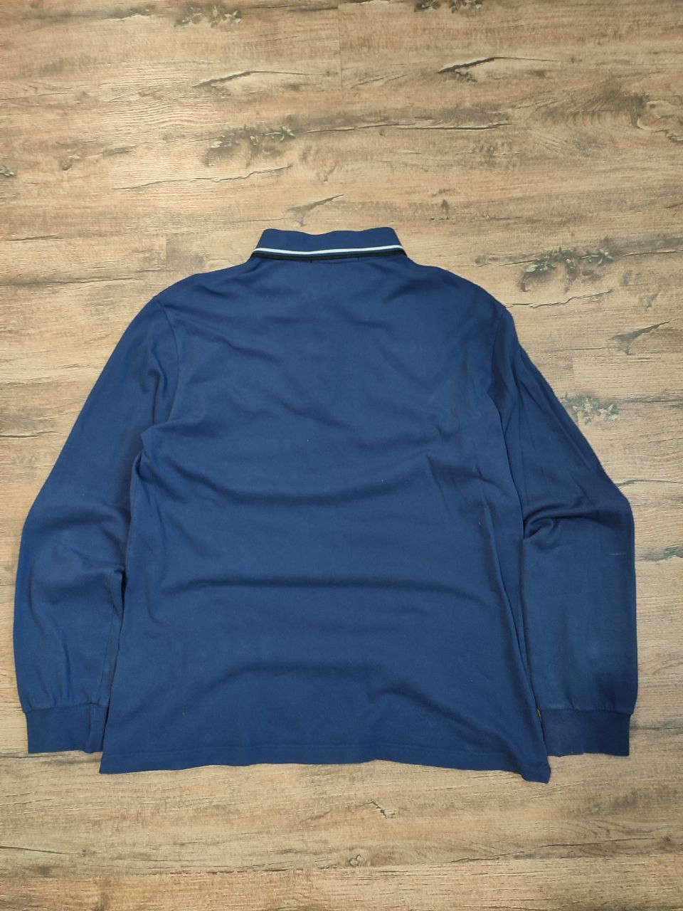 Fred Perry Vintage Fred Perry long sleeve polo shirt Blue 90s Itali Size US XL / EU 56 / 4 - 8 Thumbnail