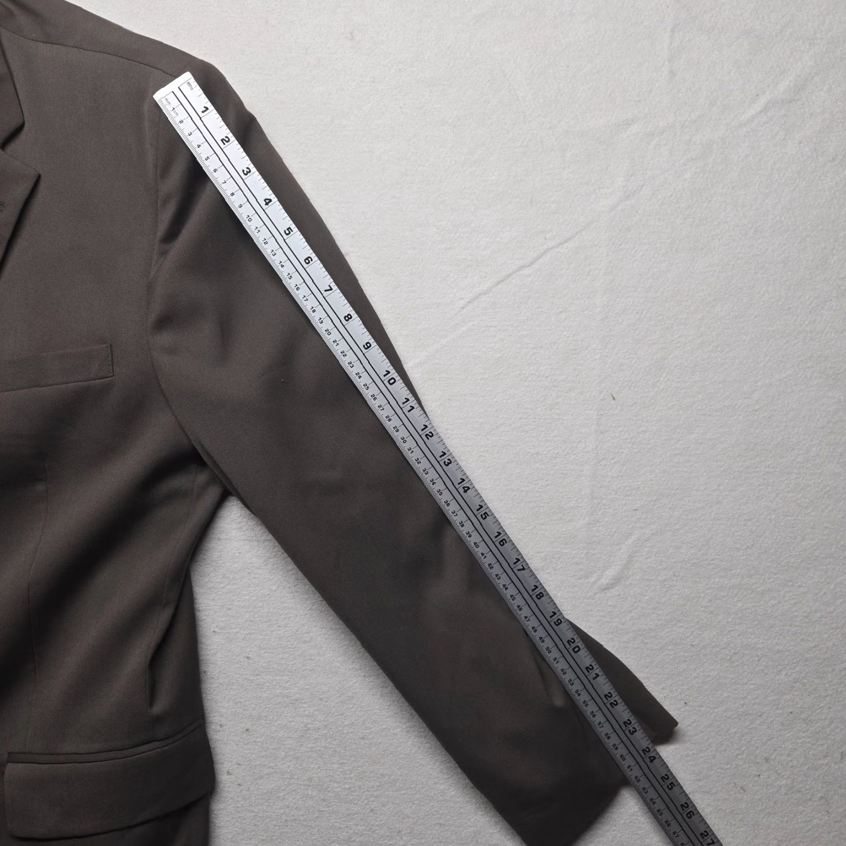 Vintage Hagger Jacket / Blazer Brown Suit Jacket Long 44L Men Size 44R - 7 Thumbnail