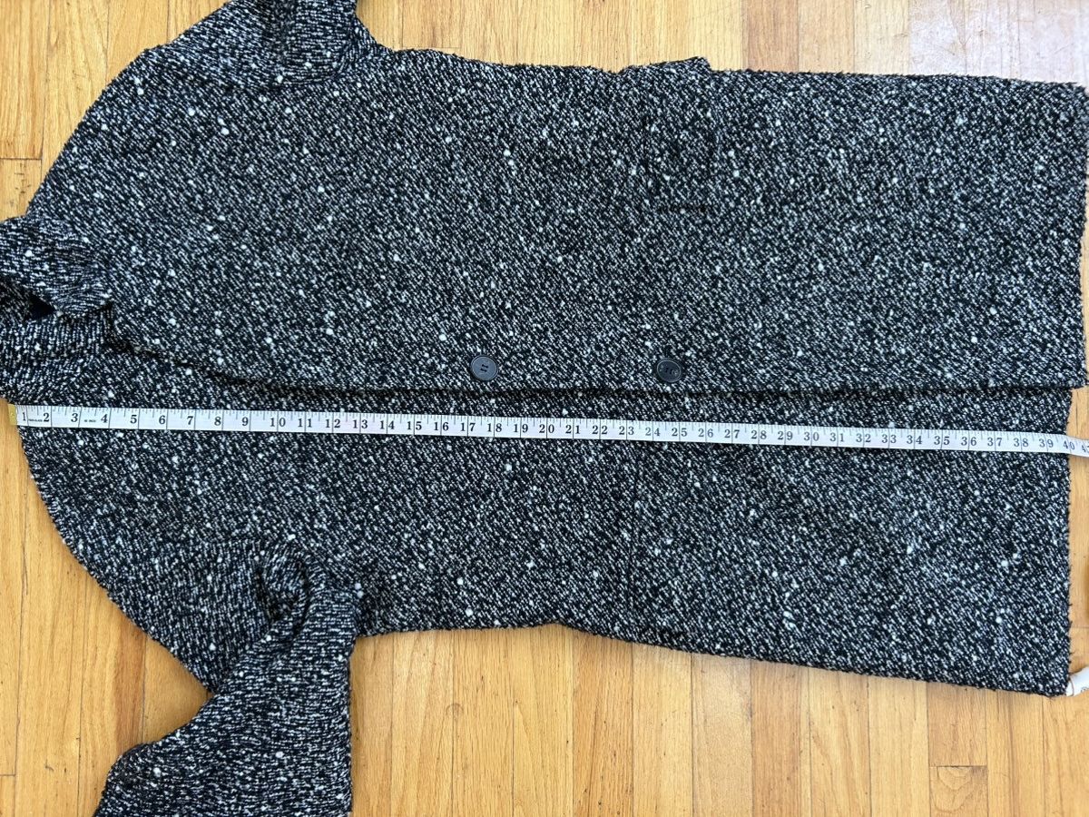 PLAC PLAC Boucle Wool Double Breasted Topcoat Overcoat Sz 48 / M Size US M / EU 48-50 / 2 - 9 Thumbnail