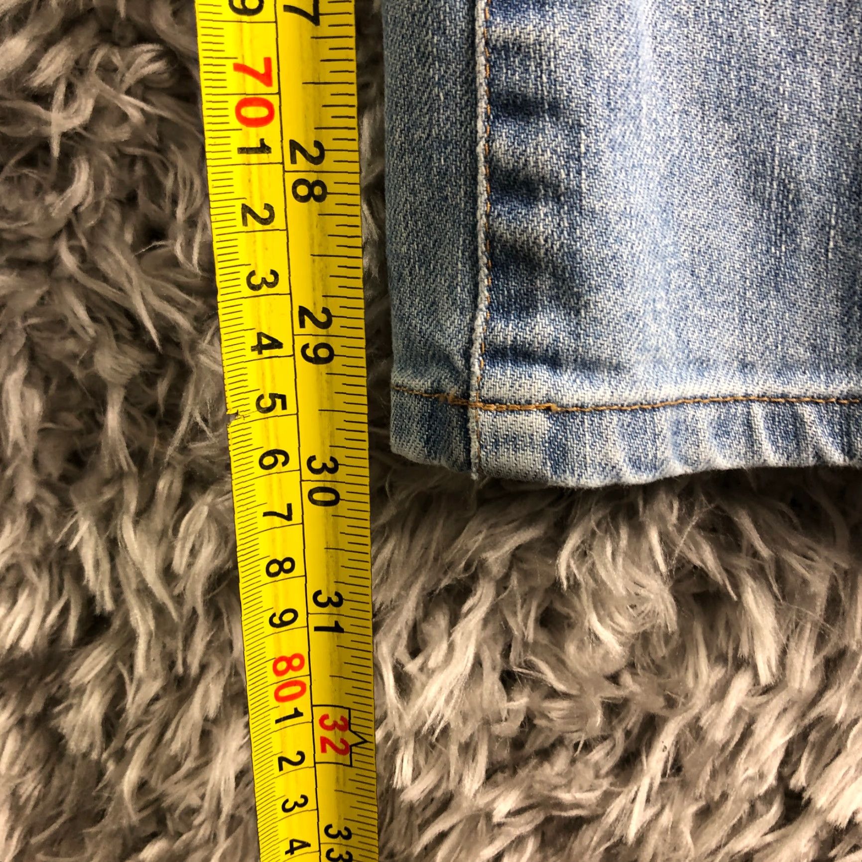 Denime Lauren Jeans Co. Jeans Womens Mid Rise Straight Leg Medium Wash Blue Denim Size 6 Size 28" / US 6 / IT 42 - 3 Thumbnail