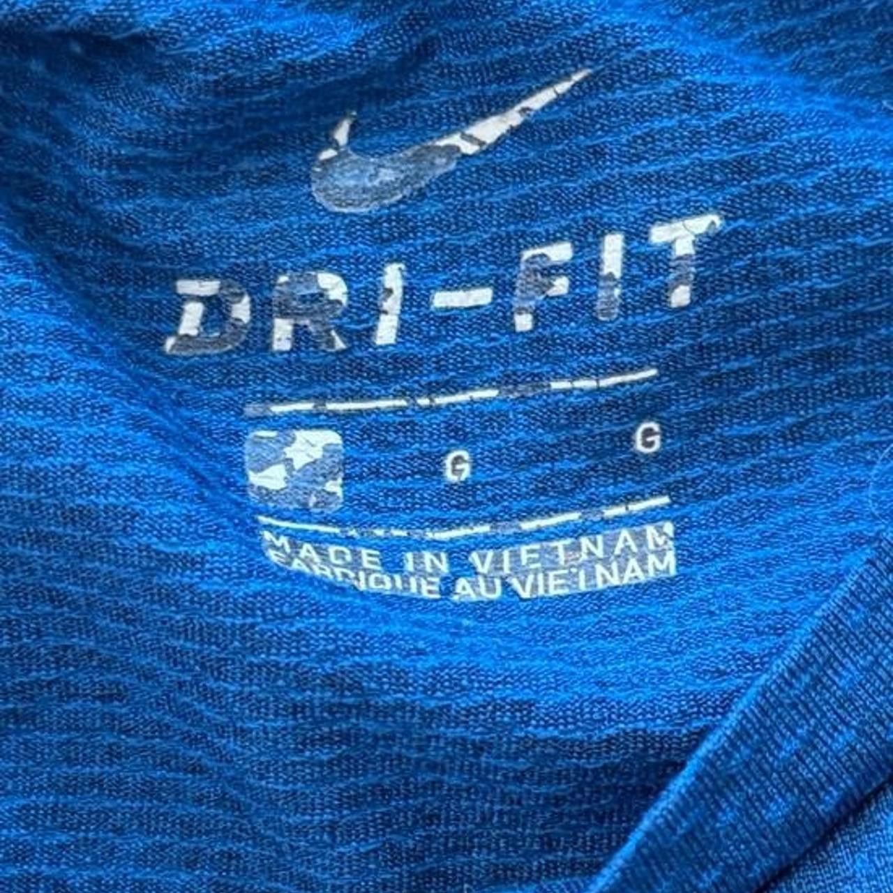 Nike Nike Men's blue navy T-shirts Size US L / EU 52-54 / 3 - 2 Thumbnail