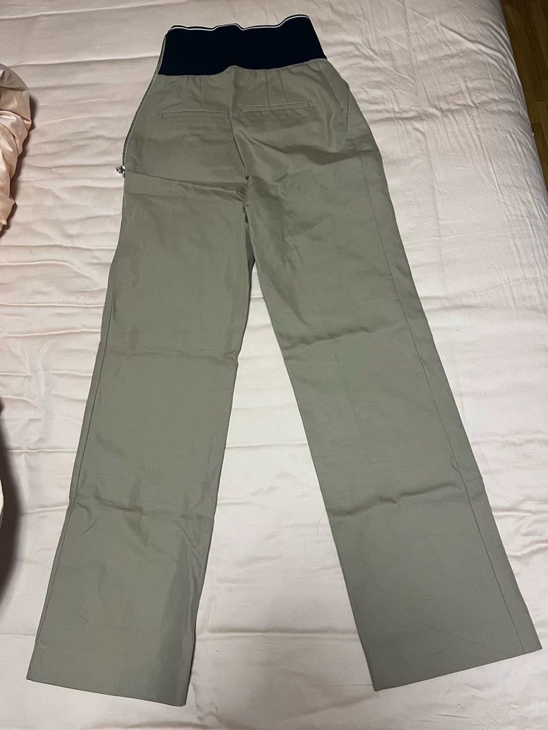Alexander Wang Alexander Wang High-Waist Straight Leg Pants- Size 24" / US 00 / IT 34 - 3 Thumbnail