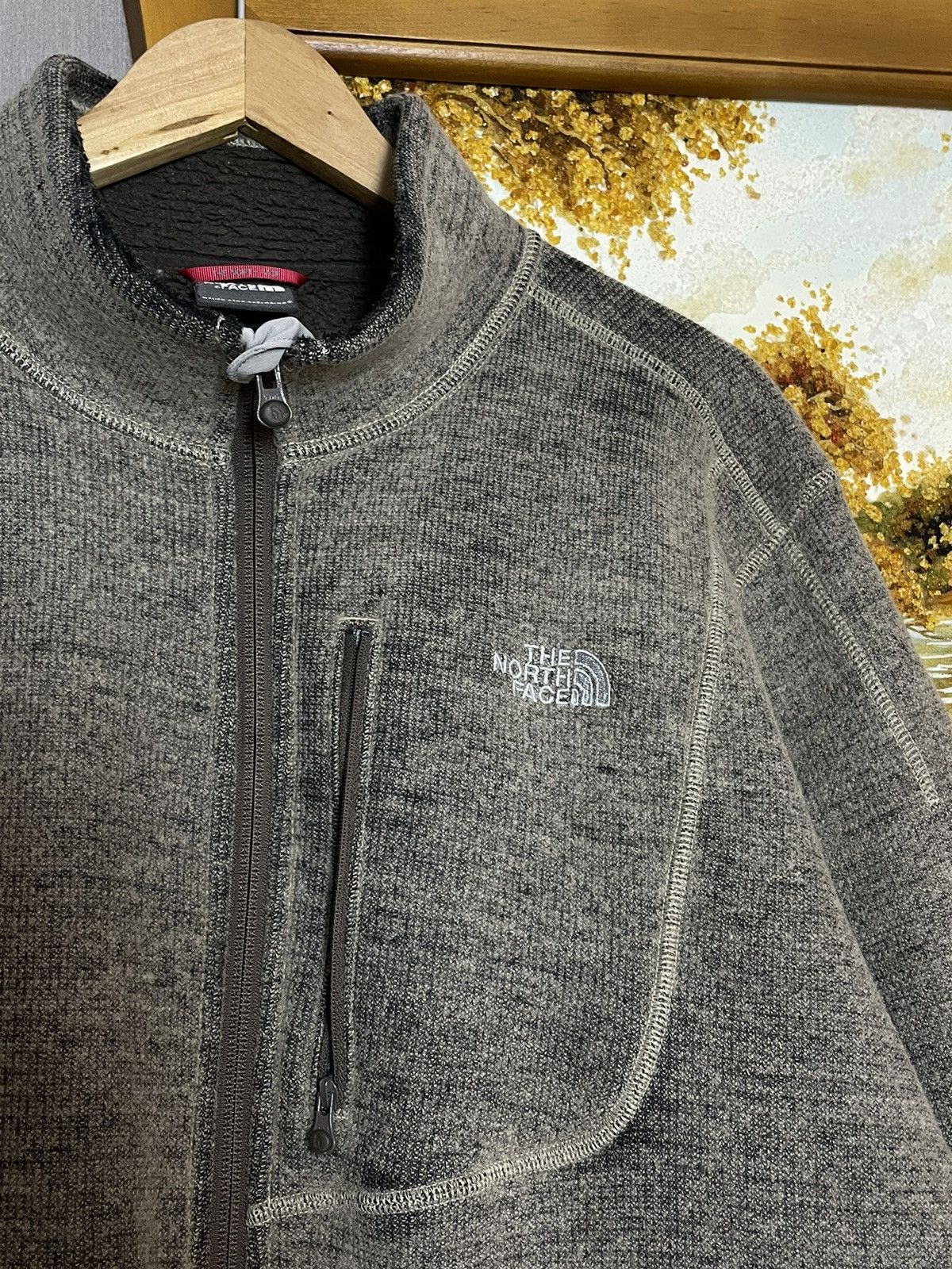 The North Face Crazy The North Face TNF Wool Fleece Jacket Size US XL / EU 56 / 4 - 10 Thumbnail