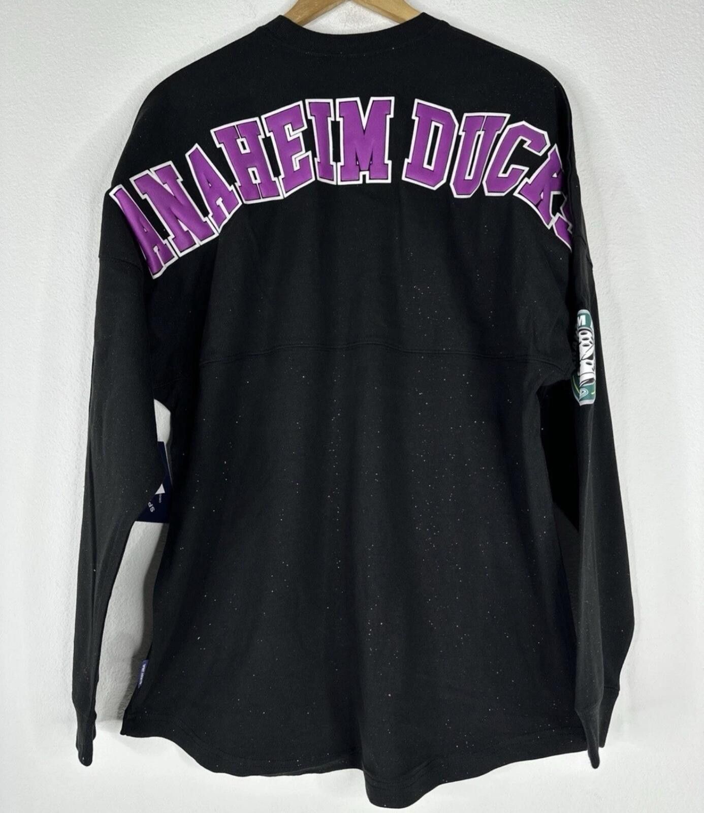 Other Anaheim Ducks Spirit Jersey Sparkle Crew Neck Shirt Womens M Size ONE SIZE - 1 Thumbnail