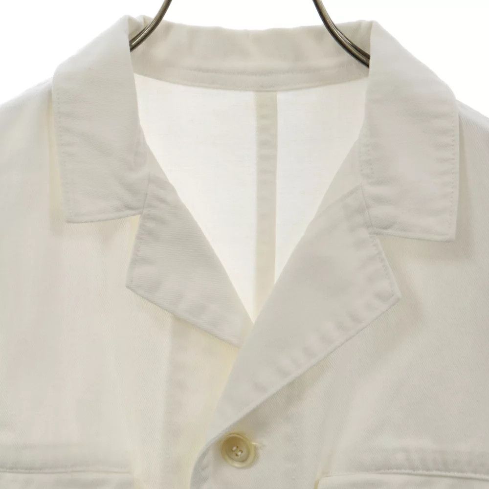 Yohji Yamamoto Yohji Yamamoto Open Collar 3B Work Jacket Size US XXL / EU 58 / 5 - 3 Thumbnail