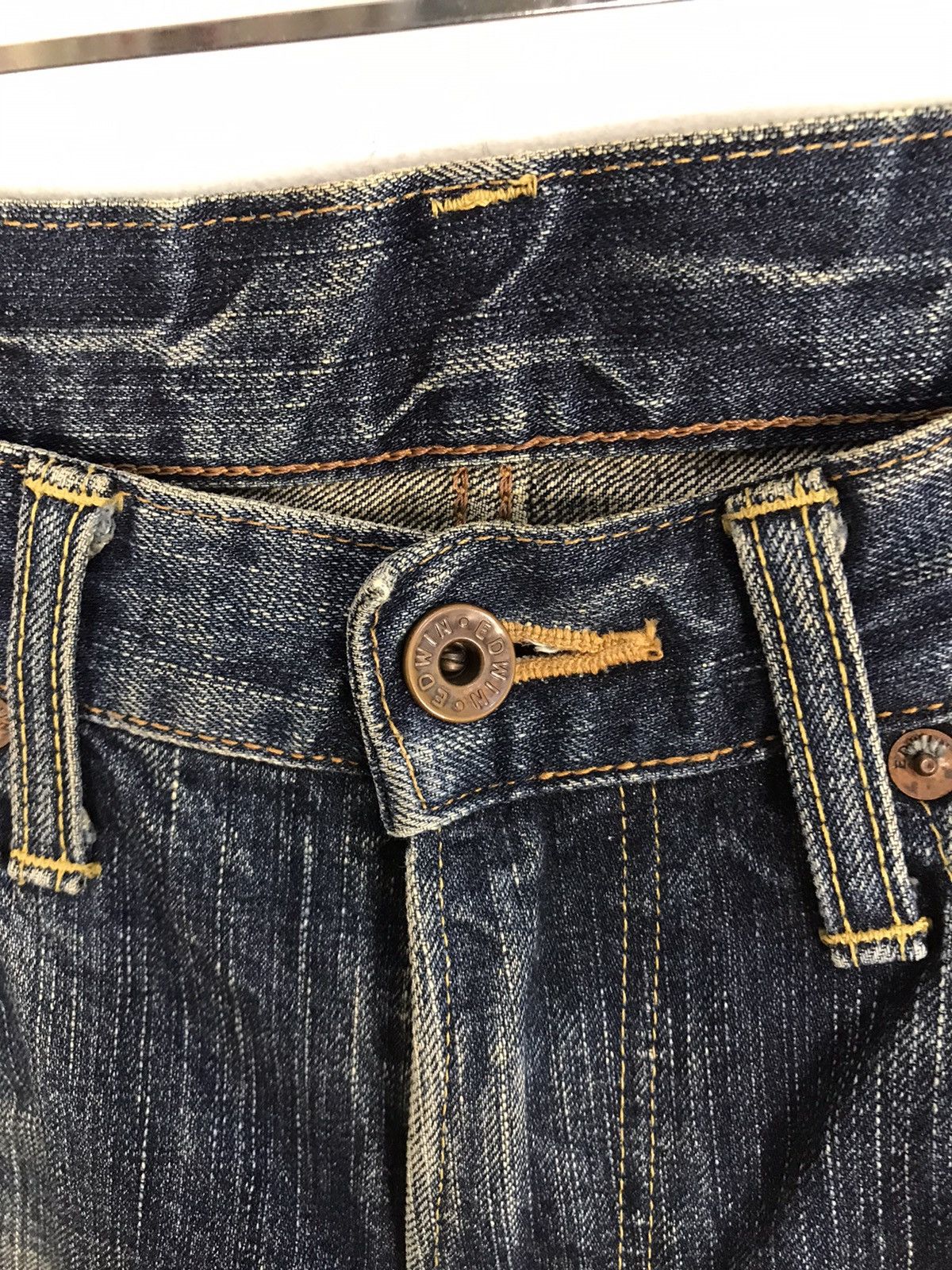 Edwin × Japanese Brand × Vintage Vintage Edwin 505Z Selvedge Short Pants Jeans Size US 29 - 10 Thumbnail