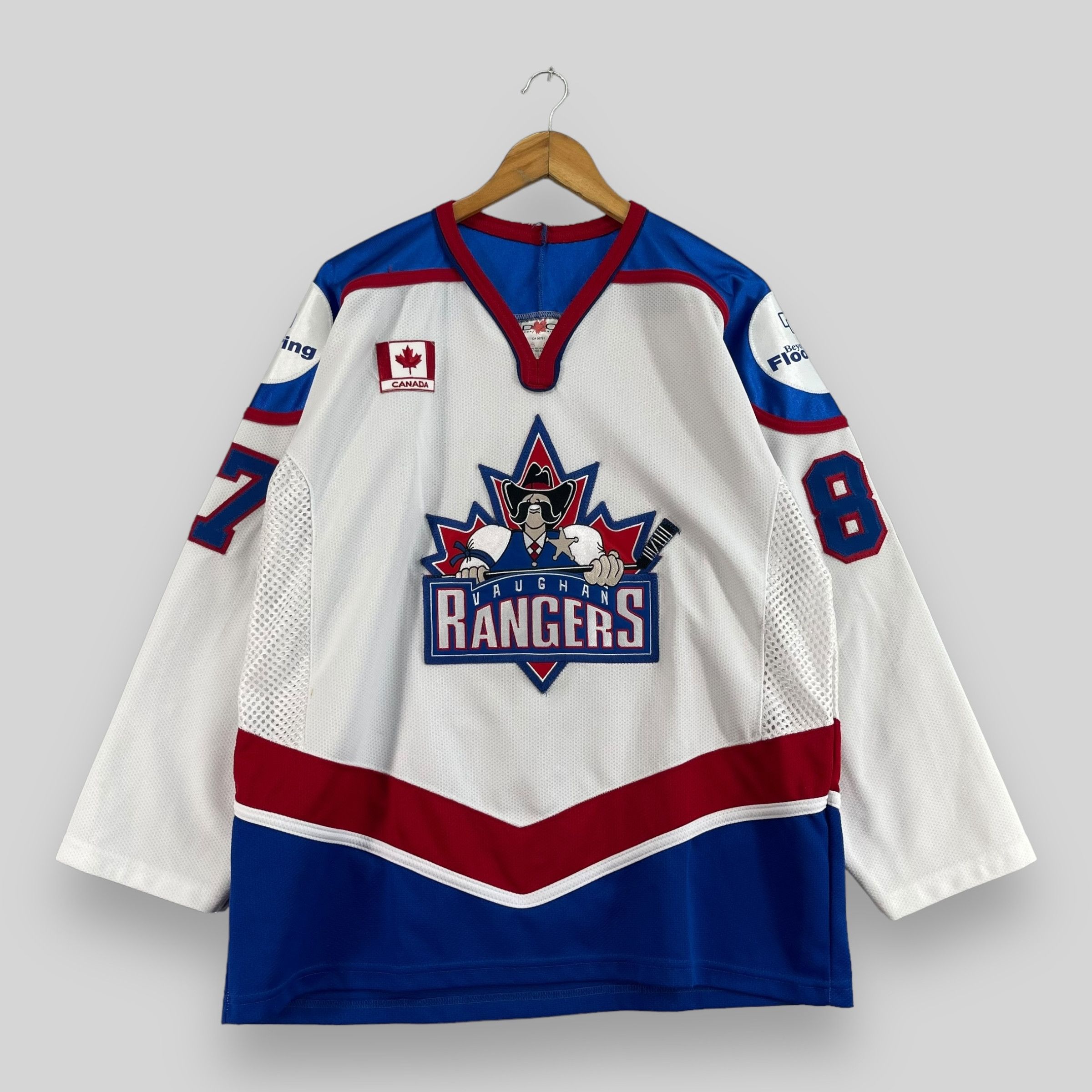 Sports Specialties × Vintage Vintage Ccm Vaughan Rangers Embroidery Hockey Jersey M Size US M / EU 48-50 / 2 - 1 Thumbnail
