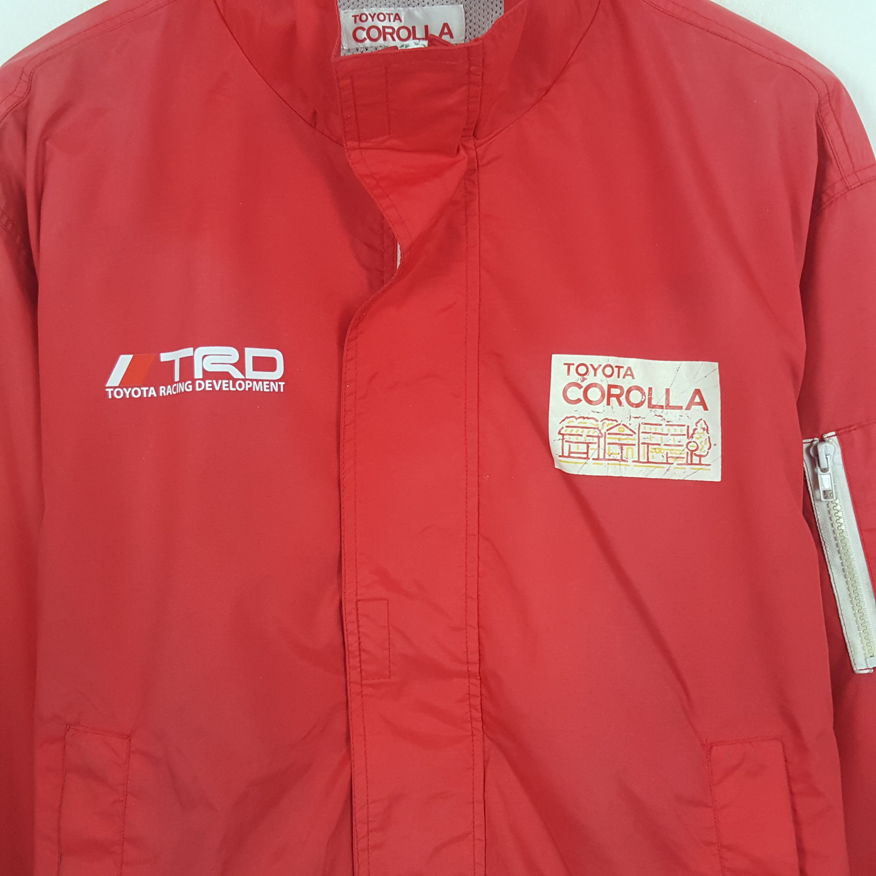 Japanese Brand × Vintage Vintage TRD Toyota Racing Development Windbreaker Jacket Size US L / EU 52-54 / 3 - 4 Thumbnail