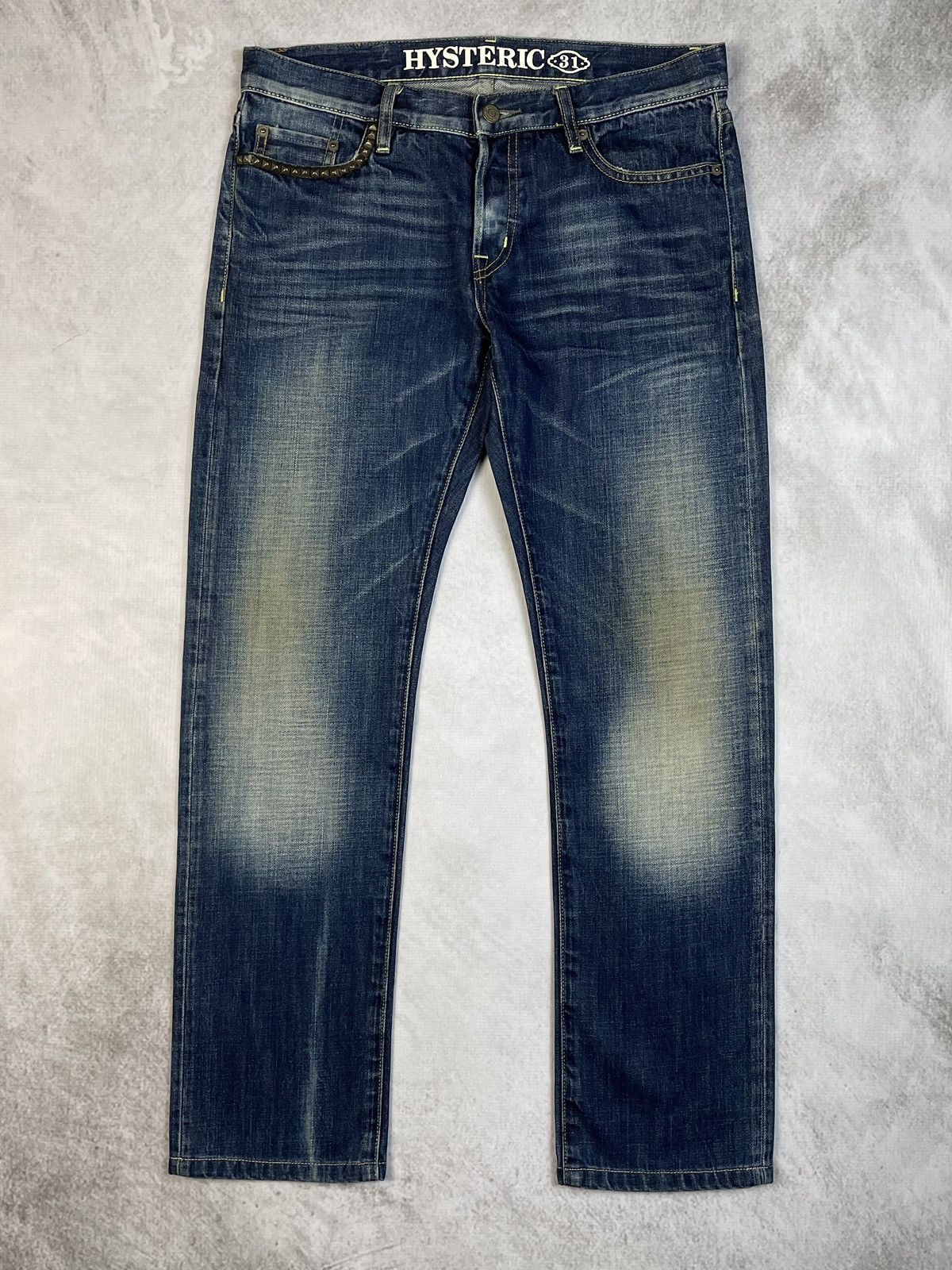Hysteric Glamour Vintage Hysteric Glamour Studded Jeans Size US 31 - 1 Thumbnail