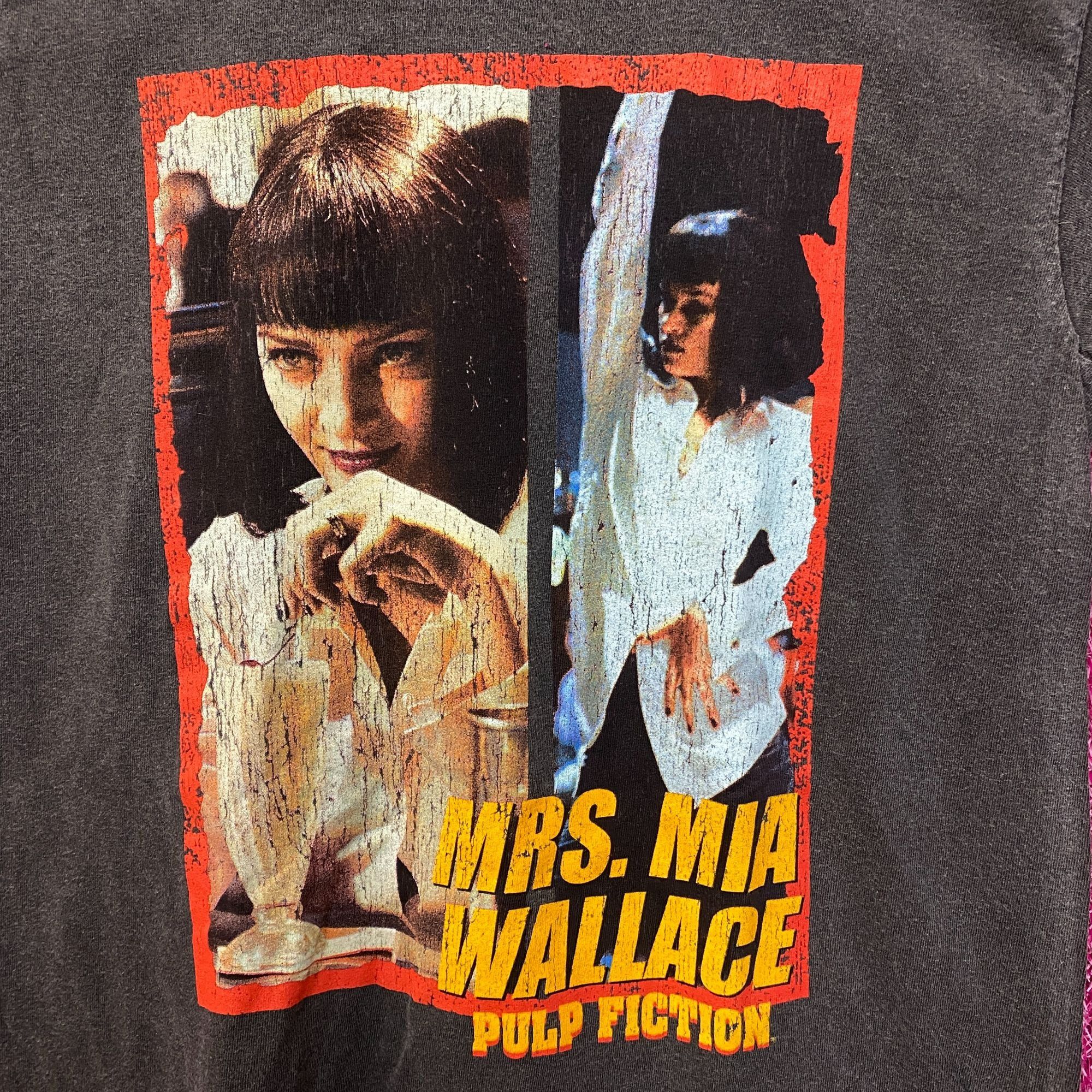Other Pulp Fiction Mrs Mia Wallace Poster Movie Tee L Size US L / EU 52-54 / 3 - 2 Thumbnail
