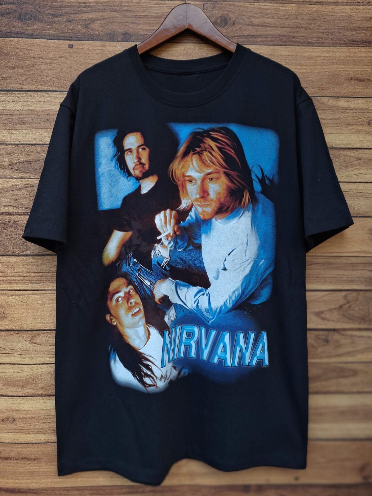 Japanese Brand 🔥RARE🔥 Nirvana photo tee nevermind kurt cobain album rock Size US L / EU 52-54 / 3 - 1 Thumbnail