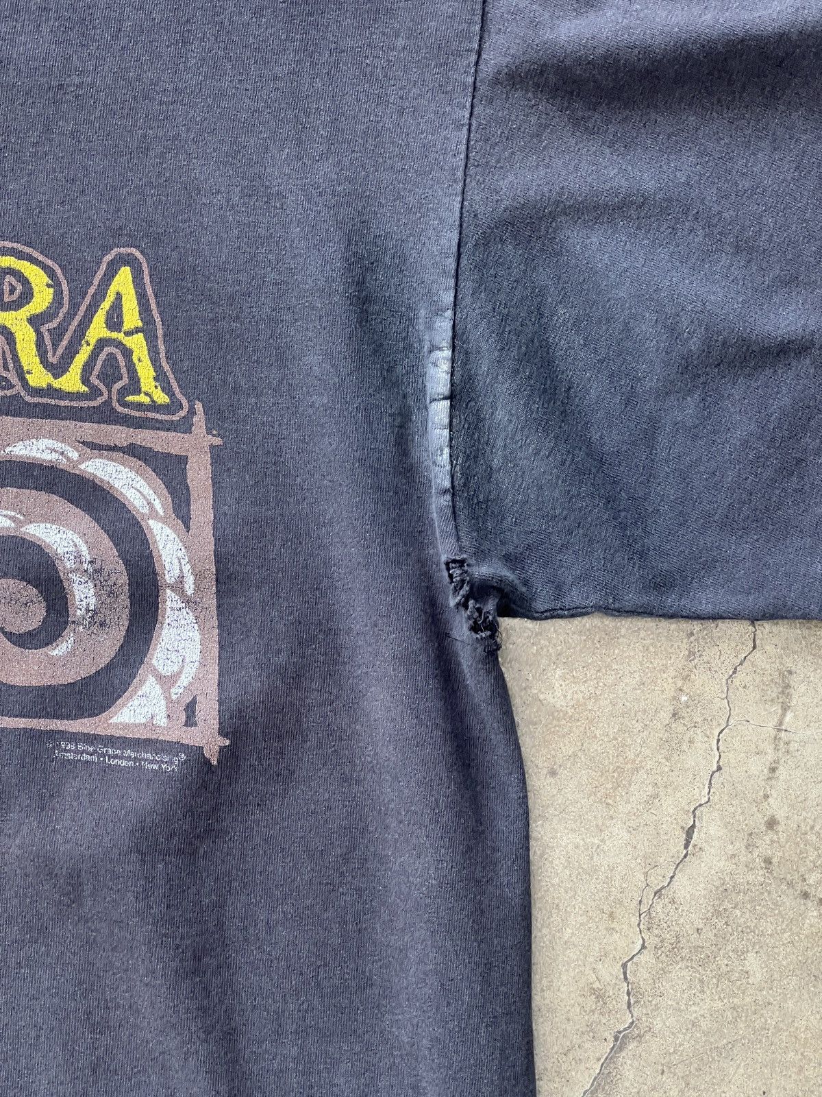Band Tees Vintage 90s Sepultura Against band metal Tee Tultex Large Size US L / EU 52-54 / 3 - 7 Thumbnail