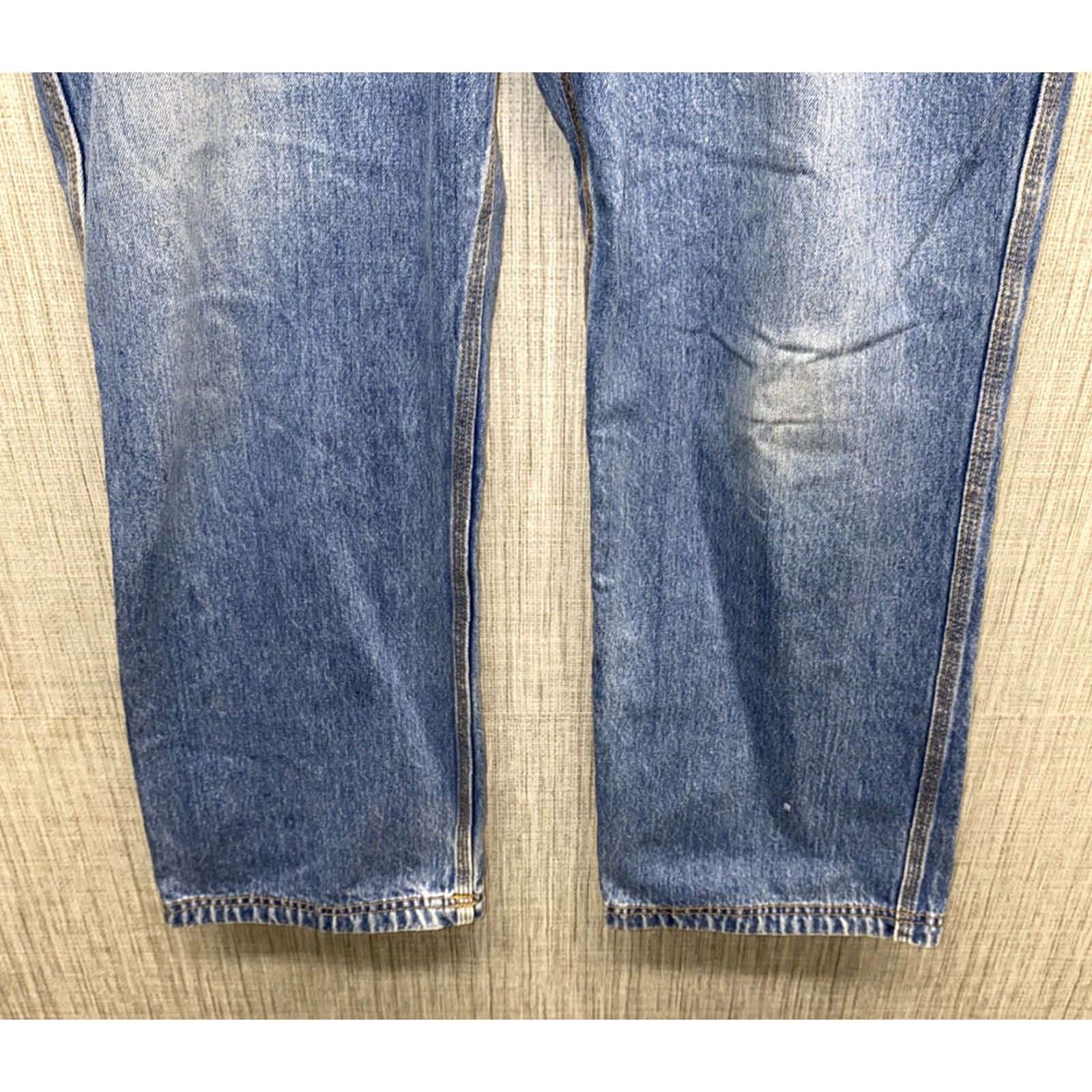 CO Duluth Jeans Mens Blue Cotton Zip Fly Regular Size 40 X 30 Denim Jeans Mens Size US 40 / EU 56 - 3 Thumbnail