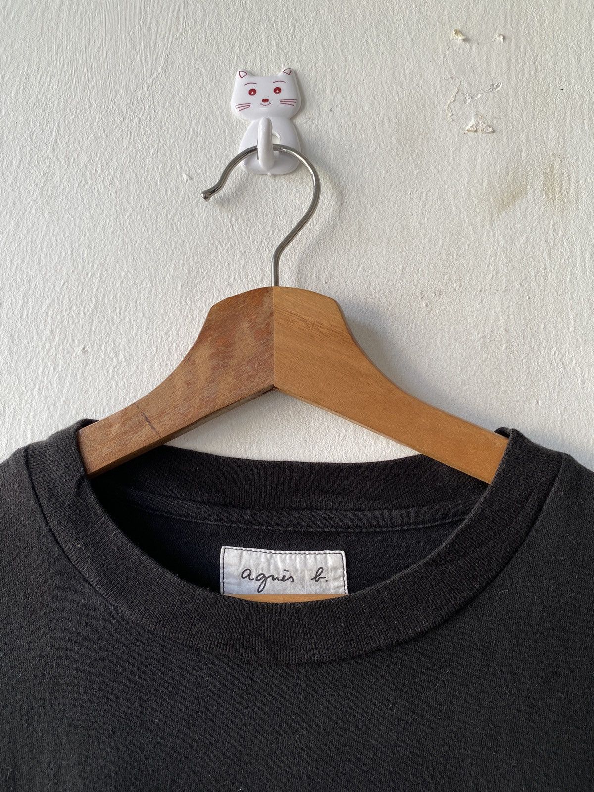 ADAM ET ROPE × Japanese Brand × agnes b. 2000s - Again B x Adam Et Rope Big Logo T Shirt Size US M / EU 48-50 / 2 - 7 Thumbnail