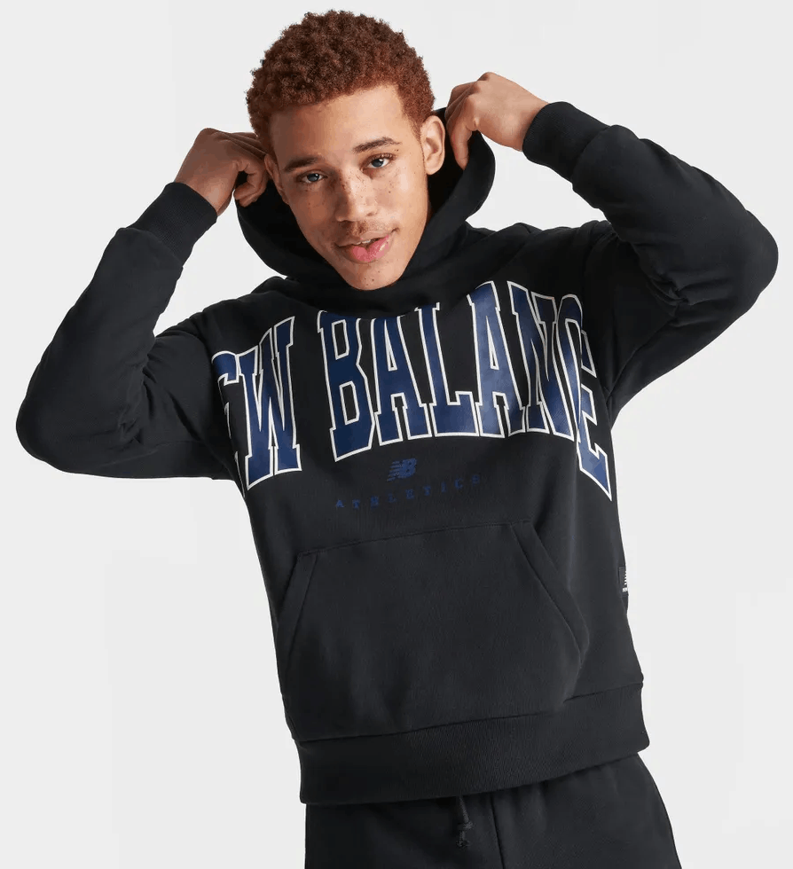 New Balance New Balance Varsity Collegiate Oversized Hoodie 90s Y2K Size US XS / EU 42 / 0 - 2 Thumbnail