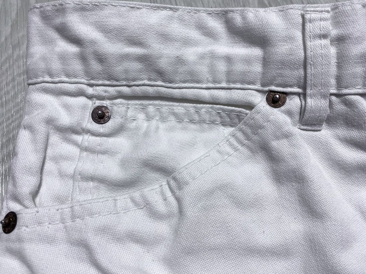 Levi's Vintage Clothing Deadstock Archival 50’s-60’s Levis White Fringed Jeans Denim Size 28" / US 6 / IT 42 - 8 Thumbnail