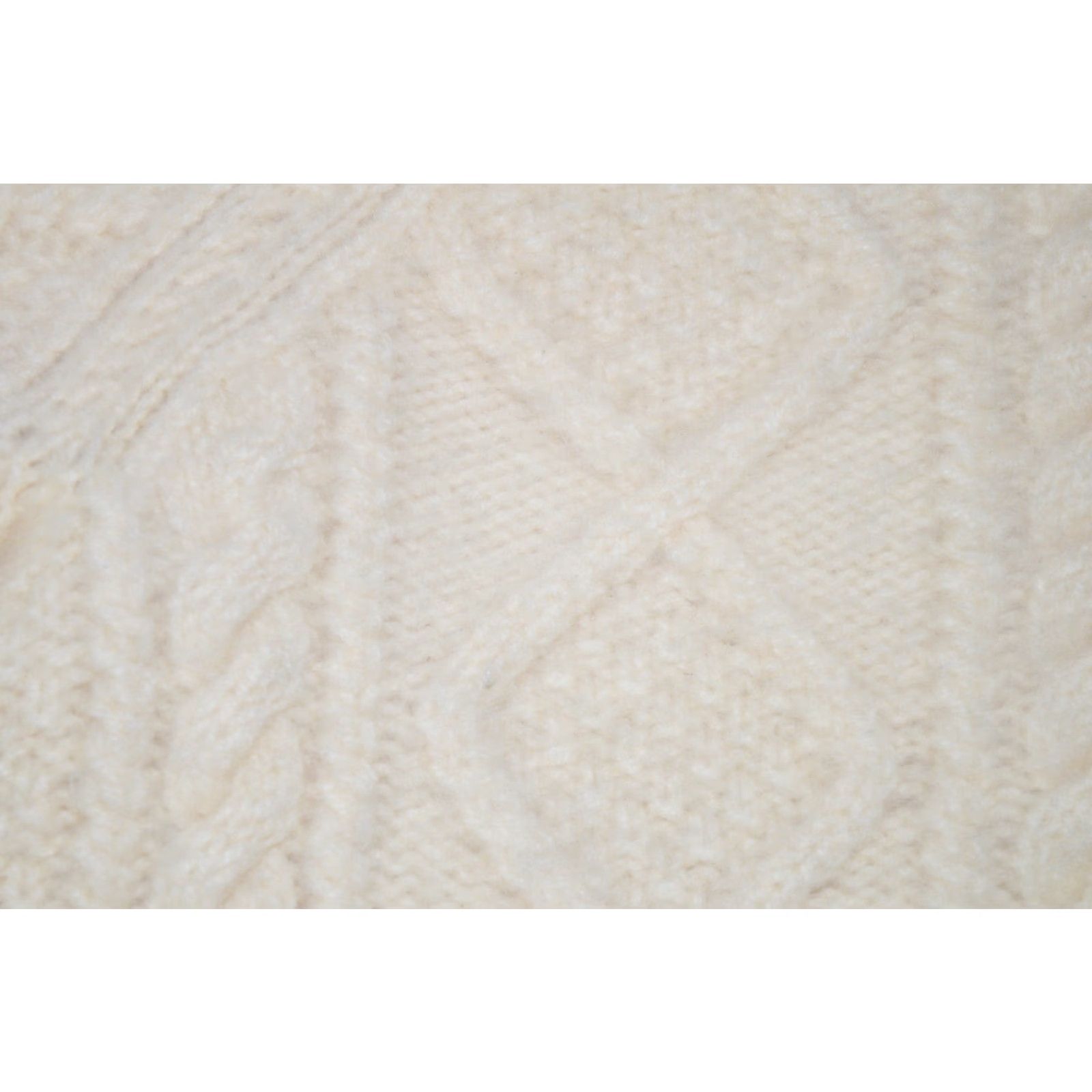 Vintage VINTAGE CREAM HEAVY WOOL HANDKNIT FISHERMAN SWEATER 1970s UNISEX ADULT 2XL Size XXL / US 16-18 / IT 52-54 - 3 Thumbnail