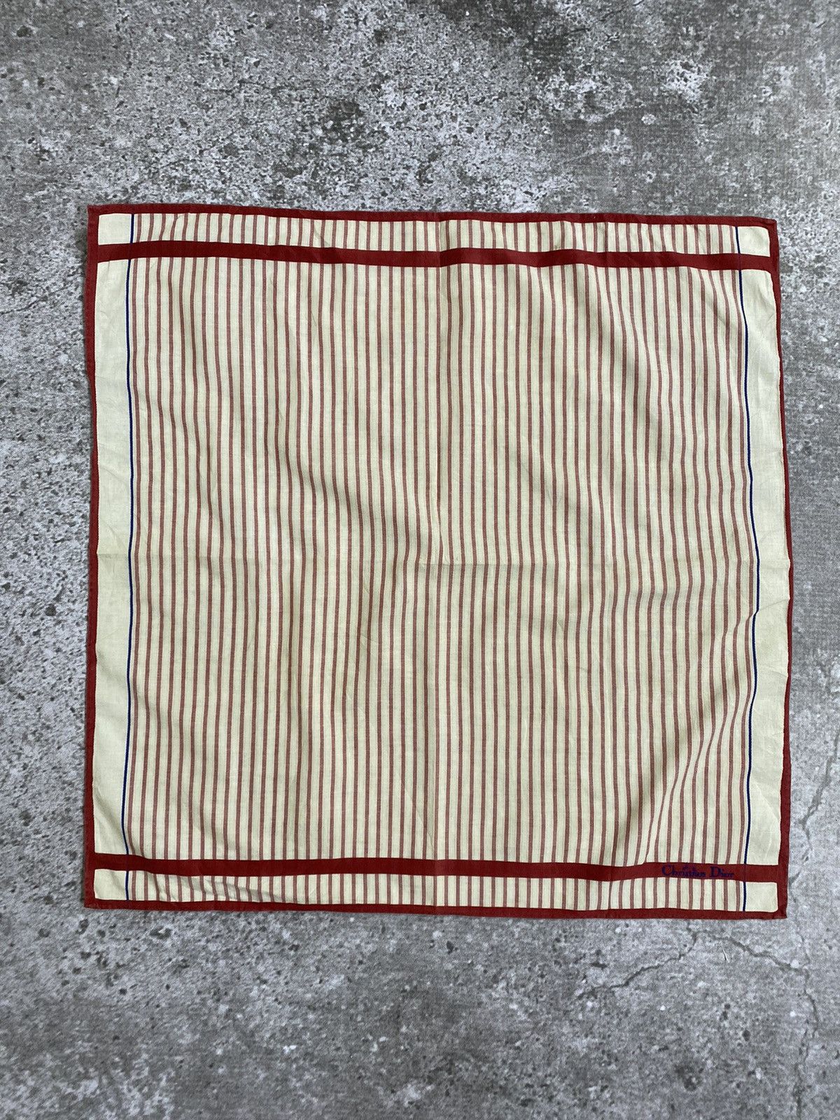 Christian Dior Monsieur Christian Dior Handkerchief / Bandana / Neckerchief Size ONE SIZE - 2 Thumbnail