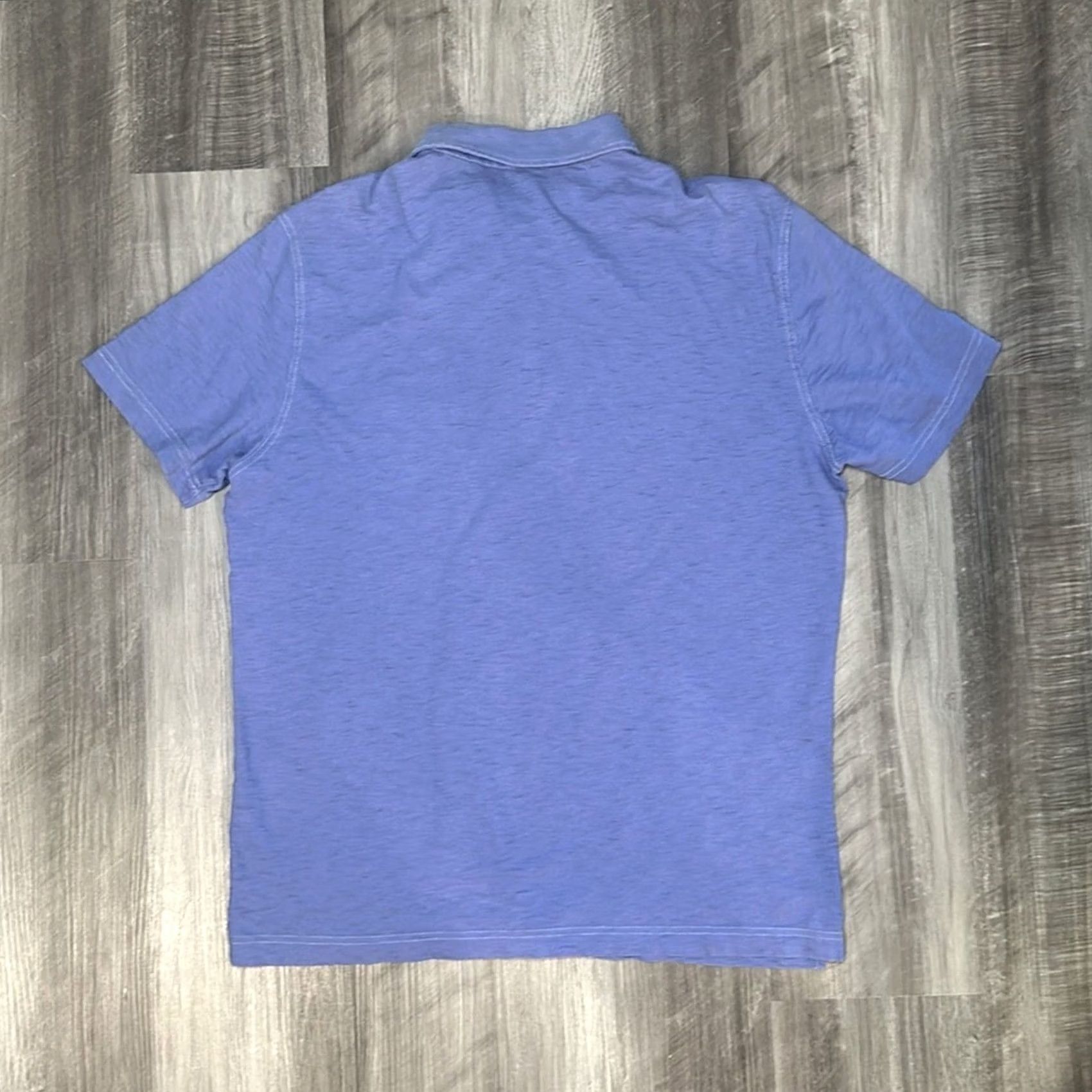 Vintage Robert Barakett Georgia Jersey Pocket Polo L Men Purple Shirt Size US L / EU 52-54 / 3 - 3 Thumbnail