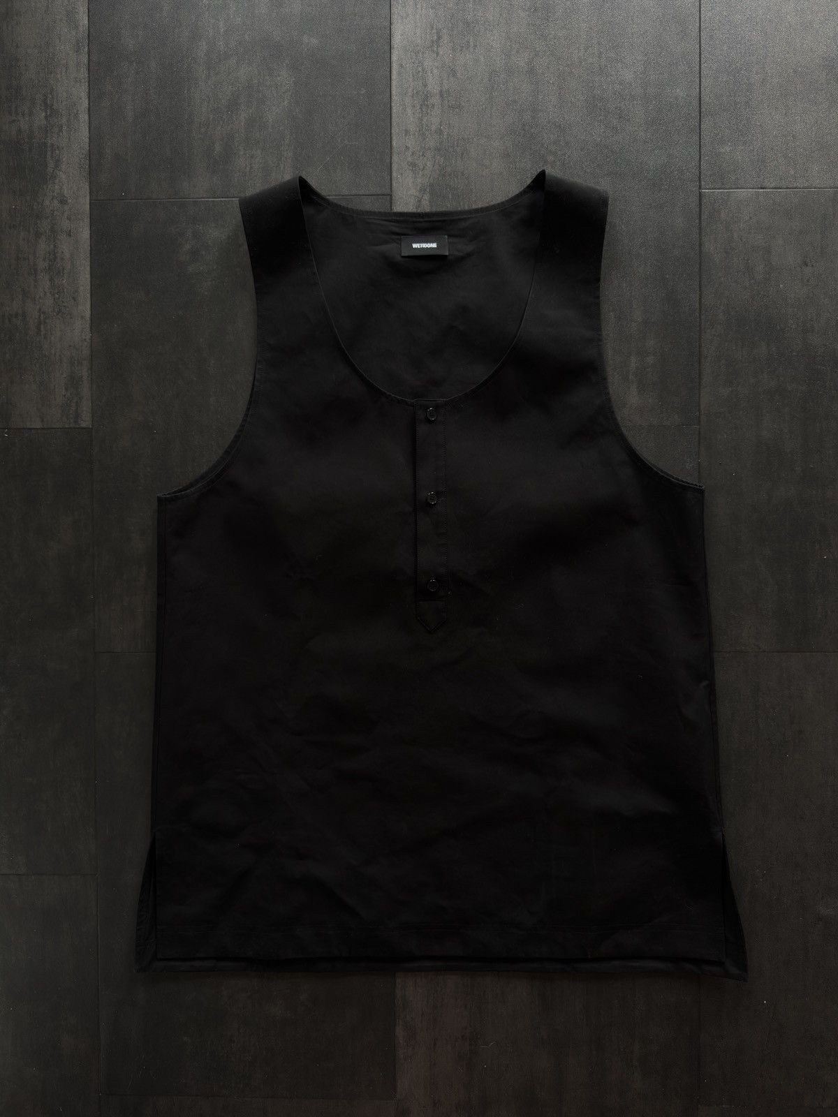 WE11DONE WE11DONE Black Tank Top Size US L / EU 52-54 / 3 - 1 Thumbnail
