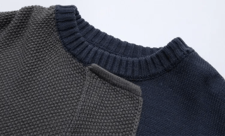 Japanese Brand × Vintage Retro punk grunge distressed patchwork knitwear sweater Size US XL / EU 56 / 4 - 5 Thumbnail