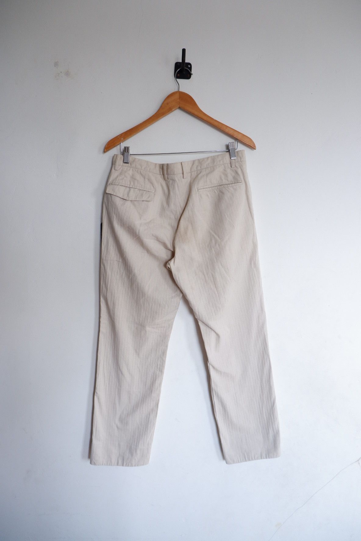 Yohji Yamamoto A.A.R Againts All Risks Yohji Yamamoto Cotton Linen Pants Size US 30 / EU 46 - 2 Thumbnail