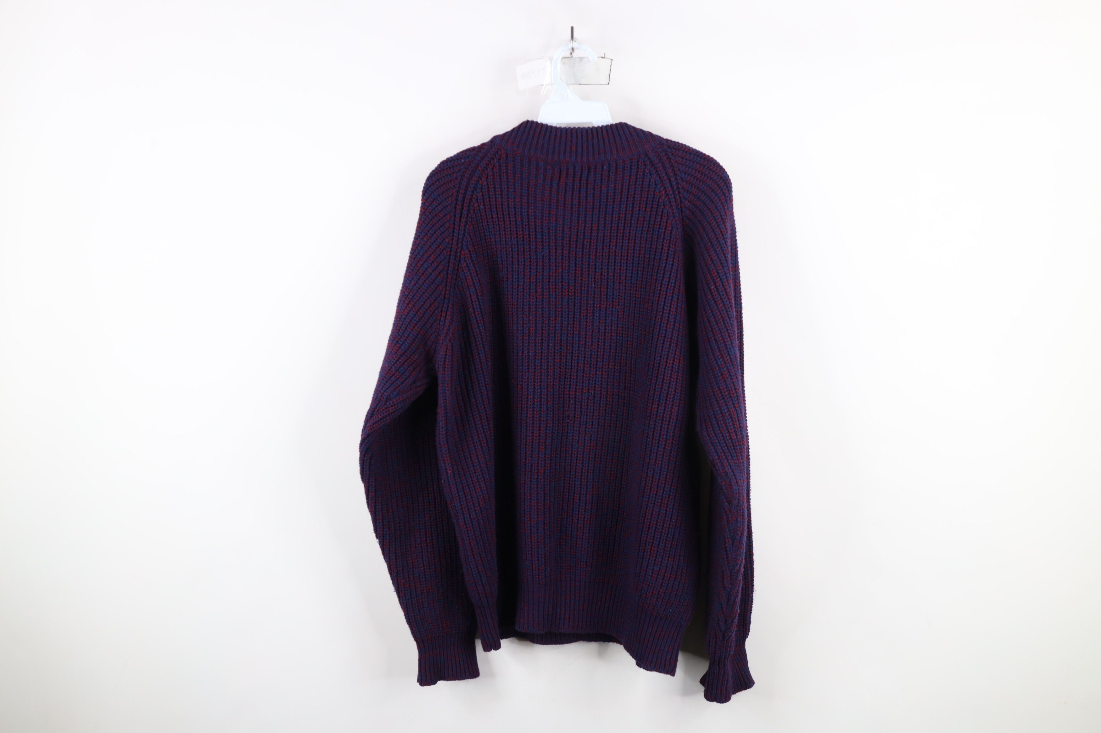 Vintage Vintage 70s Streetwear Chunky Ribbed Knit Crewneck Sweater Size US M / EU 48-50 / 2 - 7 Thumbnail