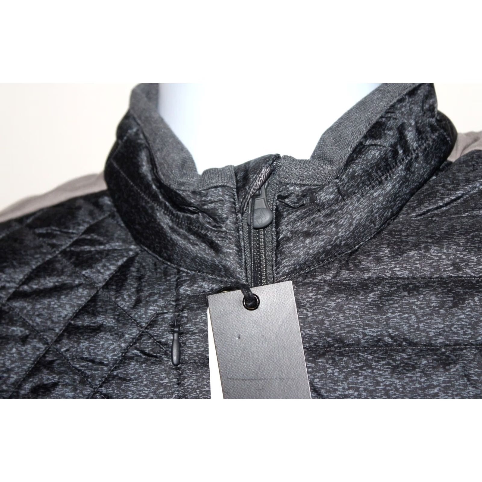 Greyson Yukon Hybrid Jacket Full Zip Mens M Gray Heather Primaloft Golf Jacket main image 2