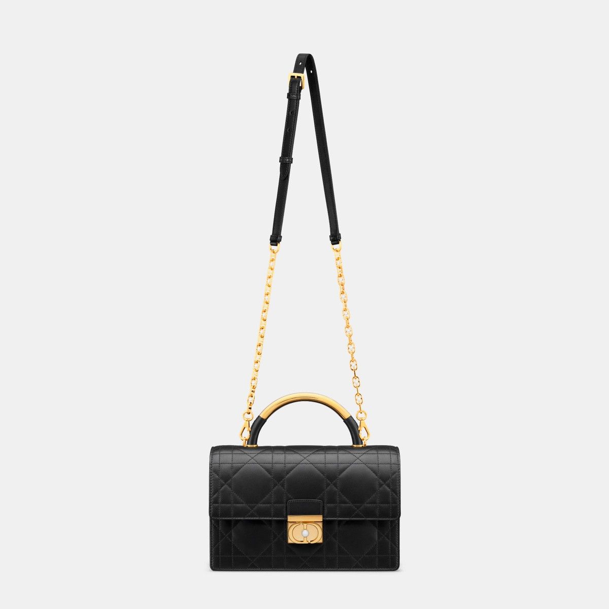 Dior o1bcso1str0226 Size:OS/Medium Ange Bag in Black Size ONE SIZE - 4 Thumbnail
