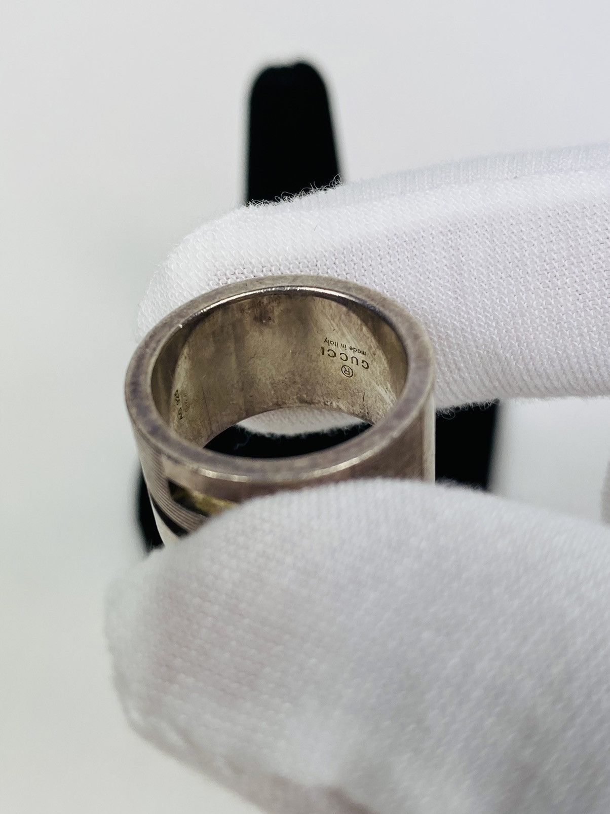 Gucci Gucci .925 Silver G Ring size IT 13 Size ONE SIZE - 7 Thumbnail