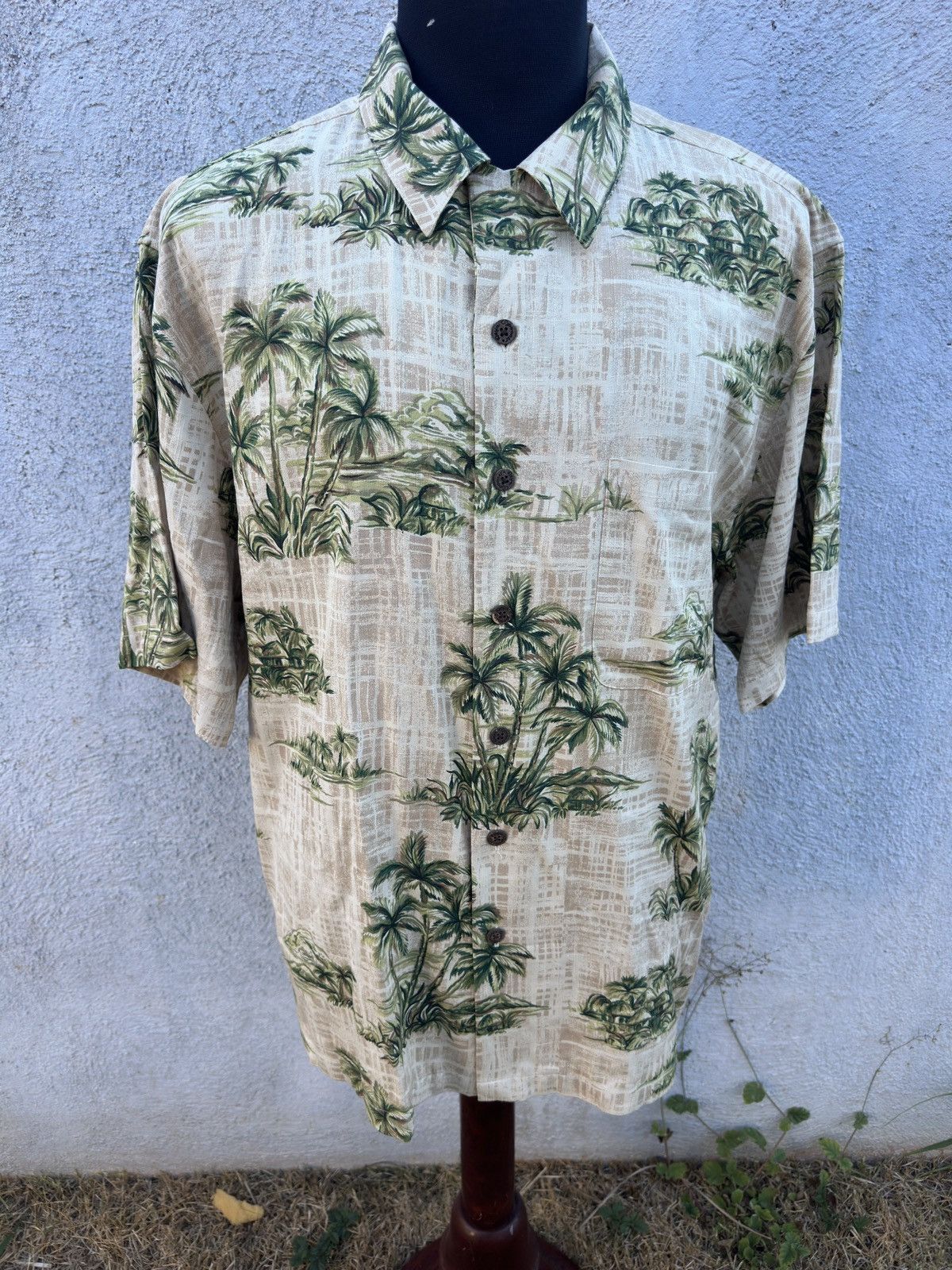 Reyn Spooner New Reyn Spooner Coconut Island Hawaiian Men's L 100% Silk Size US L / EU 52-54 / 3 - 1 Thumbnail