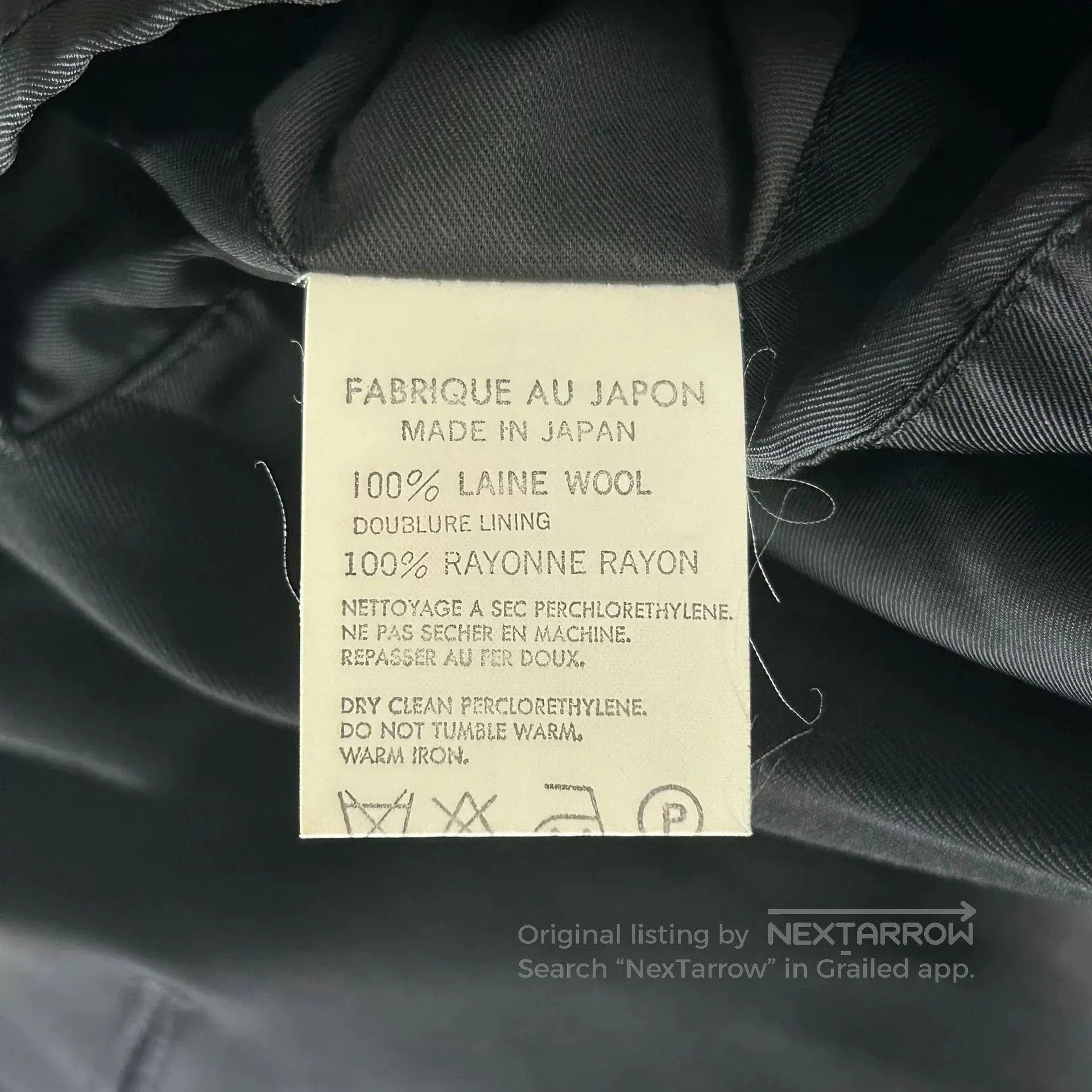 Yohji Yamamoto Yohji Yamamoto Black Wool Jacket. Size US M / EU 48-50 / 2 - 8 Thumbnail