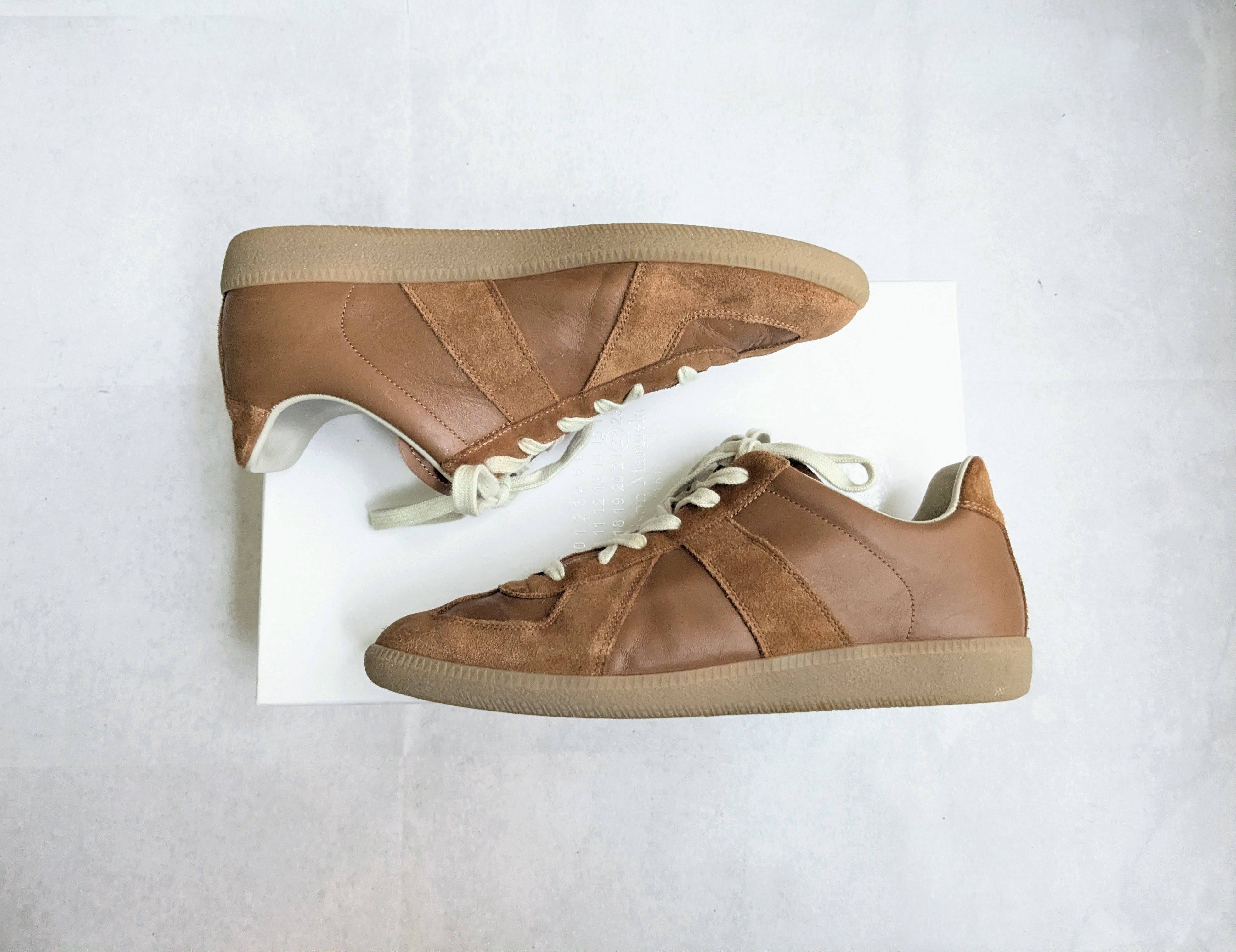 Maison Margiela Mason Margiela Replica GAT Brown 9 42 Low Tops Size US 9 / EU 42 - 4 Thumbnail