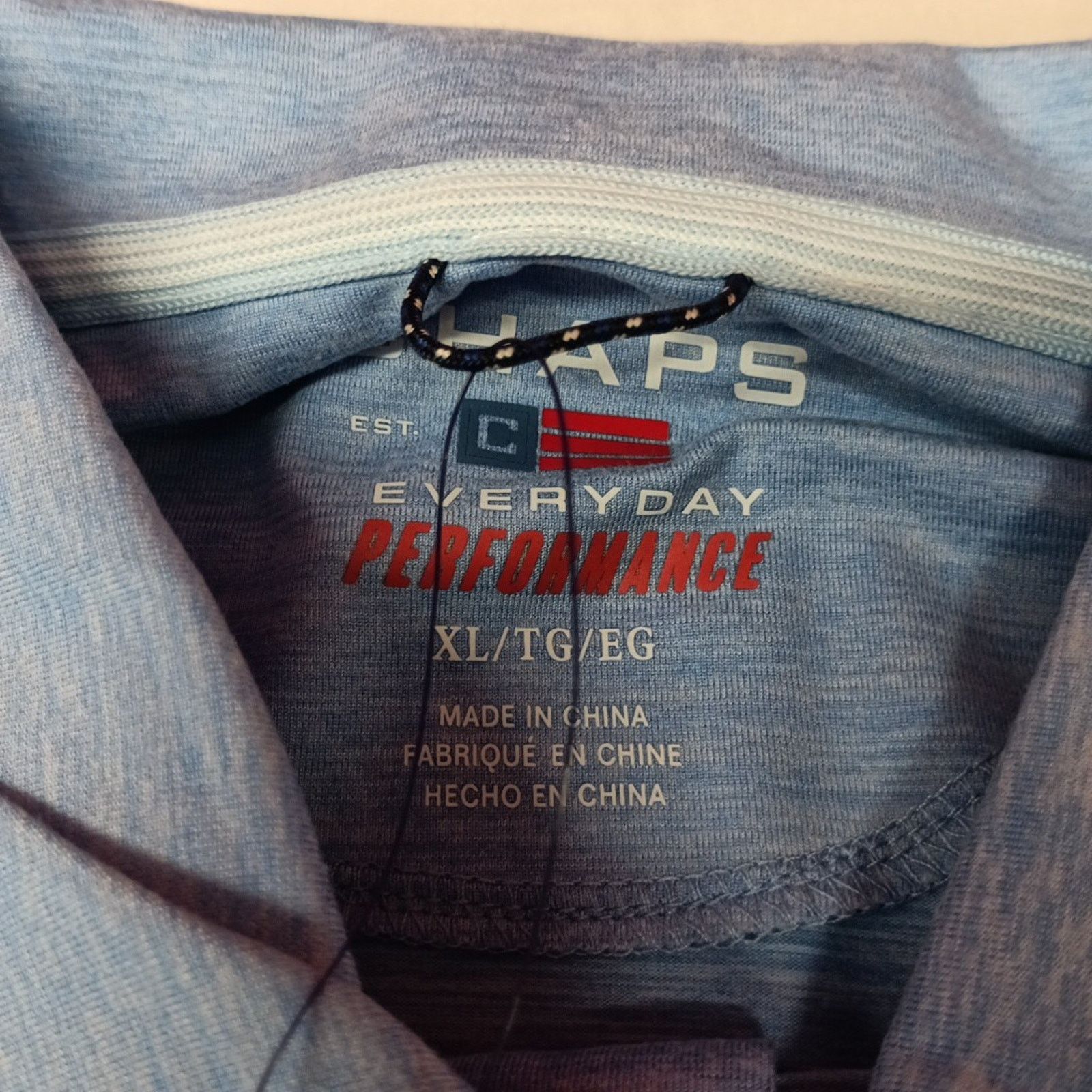 Chaps Chaps Everyday Performance Polo Shirt Men's Size XL Blue Size US XL / EU 56 / 4 - 3 Thumbnail
