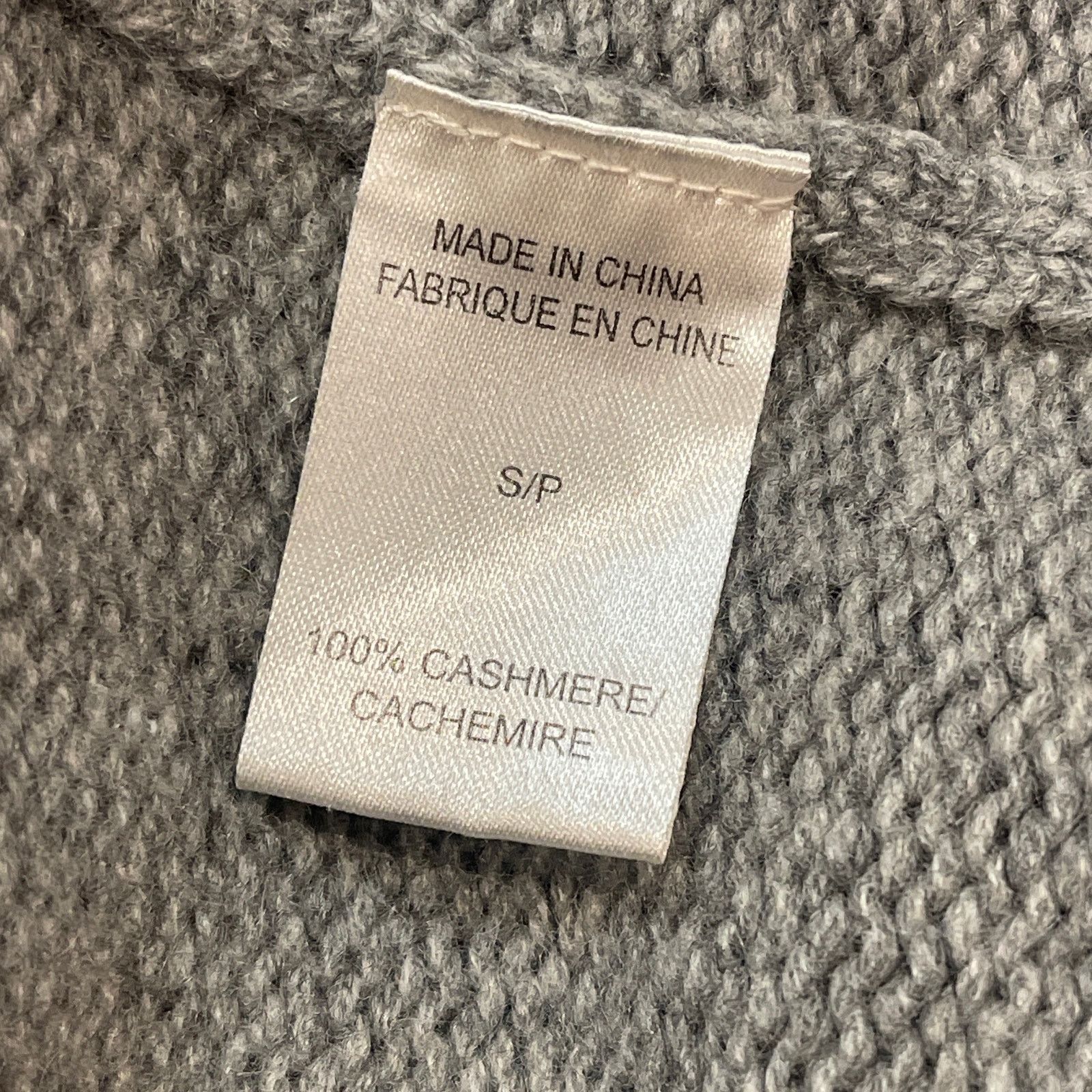 Theory Theory Remy 100% Cashmere Chunky Pullover Sweater Size Small Size S / US 4 / IT 40 - 8 Thumbnail