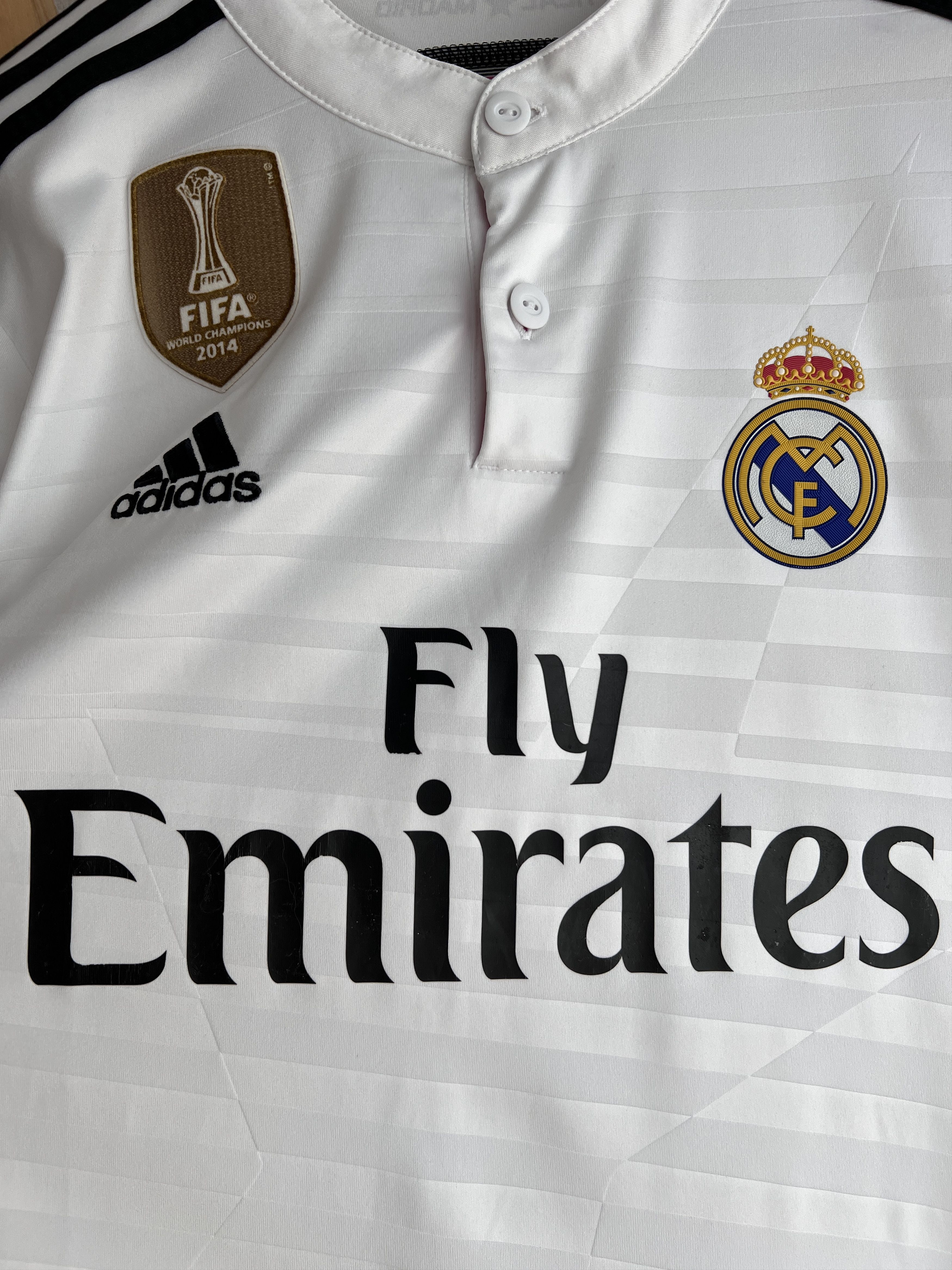 Adidas Adidas FC Real Madrid 2014 Home football shirt soccer jersey Size US S / EU 44-46 / 1 - 6 Thumbnail